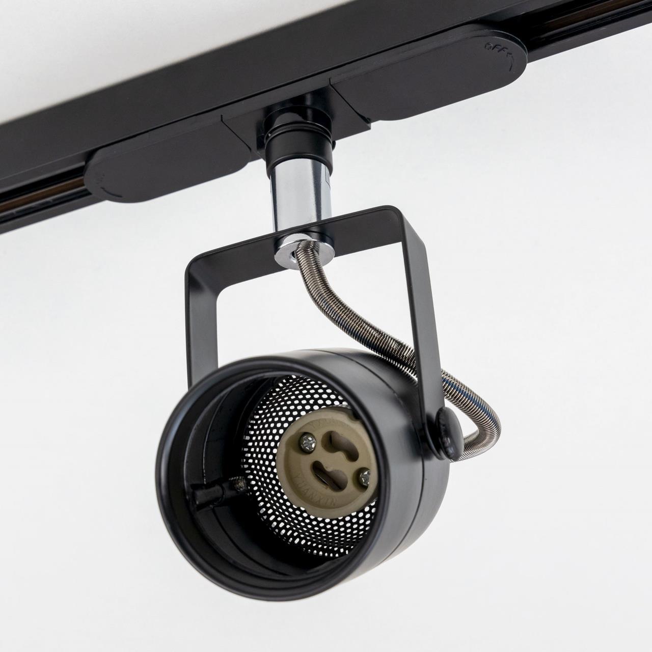 Трековый светильник Citilux РИНГ CL525T11, цвет черный - фото 2