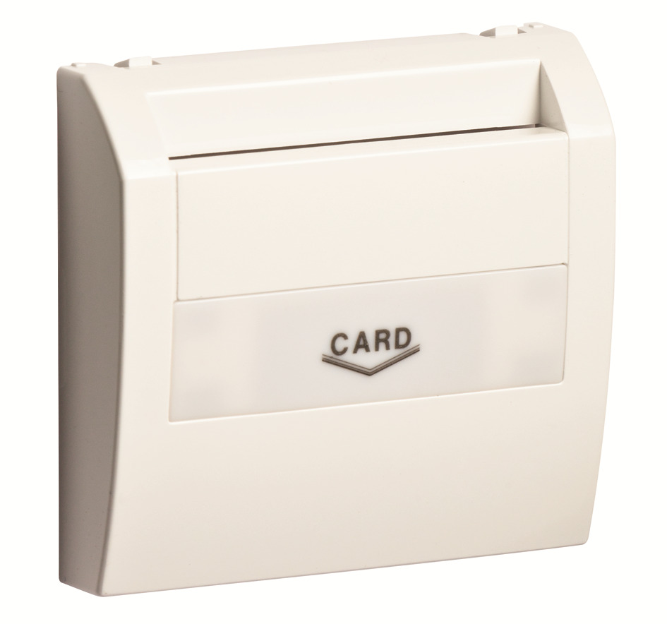 Лицевая панель для карточного выключателя Efapel 50731 TBR, цвет белый - фото 1