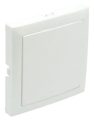 Лицевая панель для модульного блока питания Efapel 90670 TBR, цвет белый - фото 1