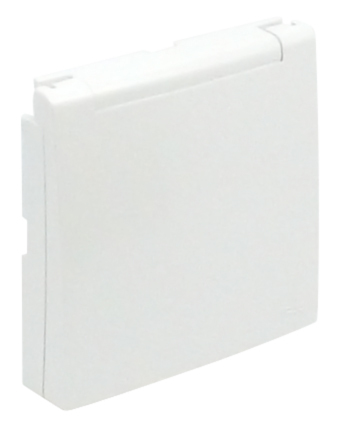 Лицевая панель для розеток Efapel 90634 TBR, цвет белый - фото 1
