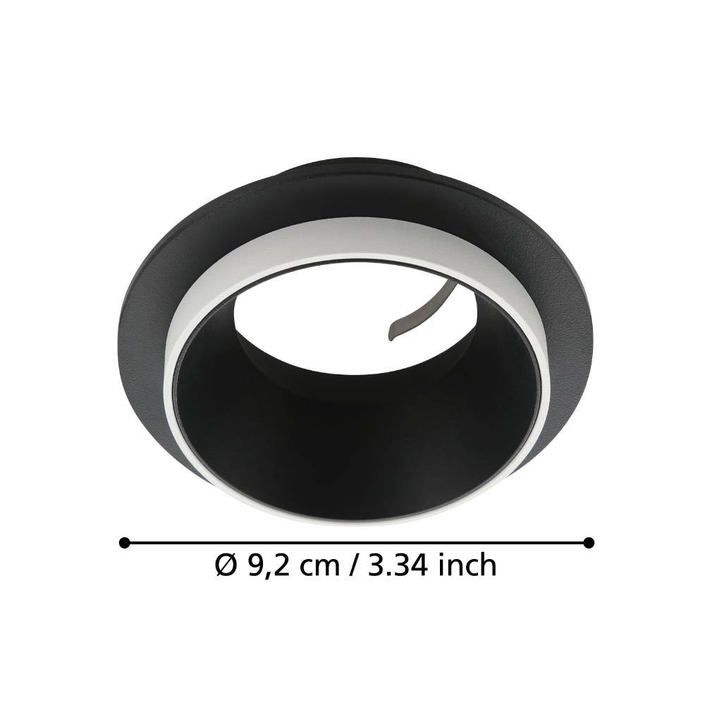 Точечный встраиваемый светильник Eglo CAROSSO 900453, цвет белый;черный - фото 5