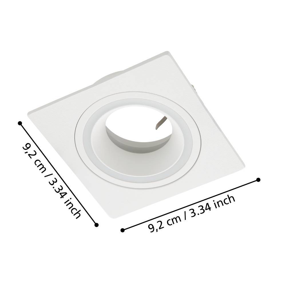 Точечный встраиваемый светильник Eglo CAROSSO 900454, цвет белый - фото 5