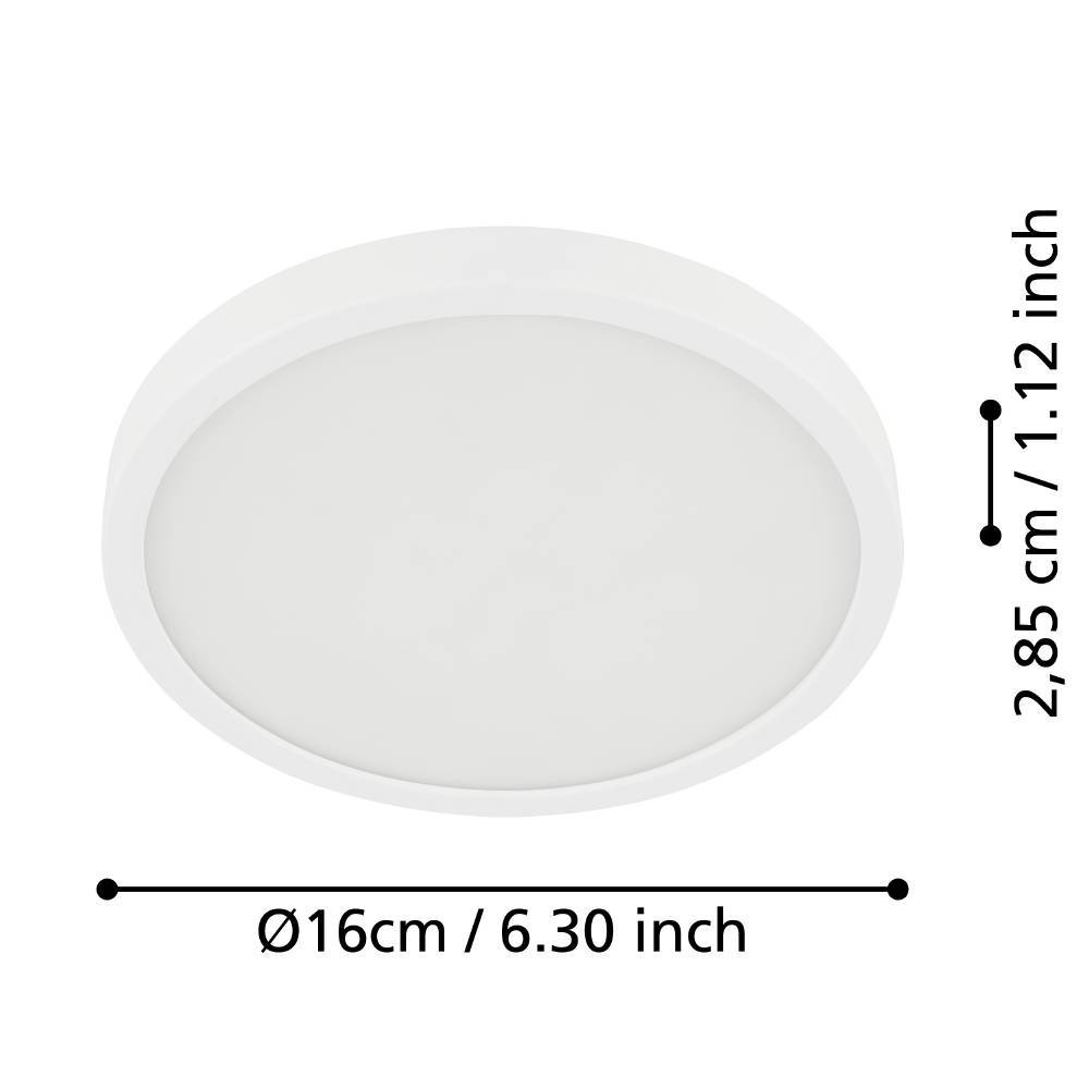 Потолочный светильник Eglo FUEVA 5 900638, цвет белый - фото 2