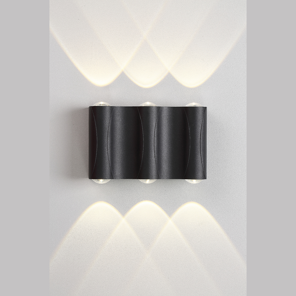 Настенный светильник Crystal Lux CLT 022W3 BL 4000K, цвет черный - фото 2