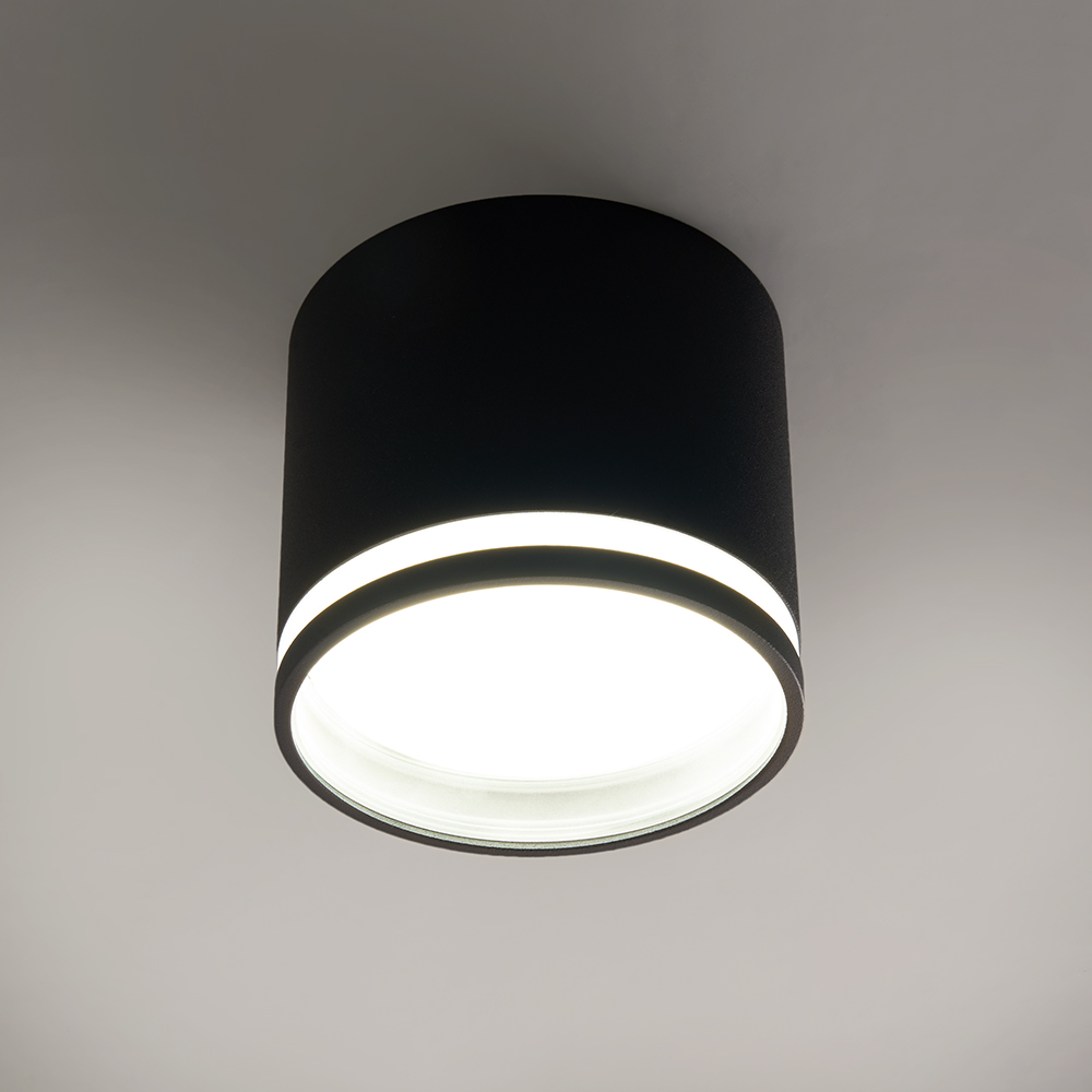 Точечный накладной светильник Feron HL362 41997, цвет черный - фото 3