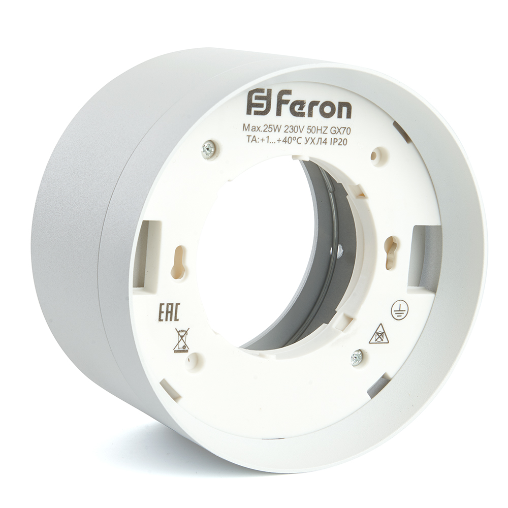 Точечный накладной светильник Feron HL370 48299, цвет белый - фото 5