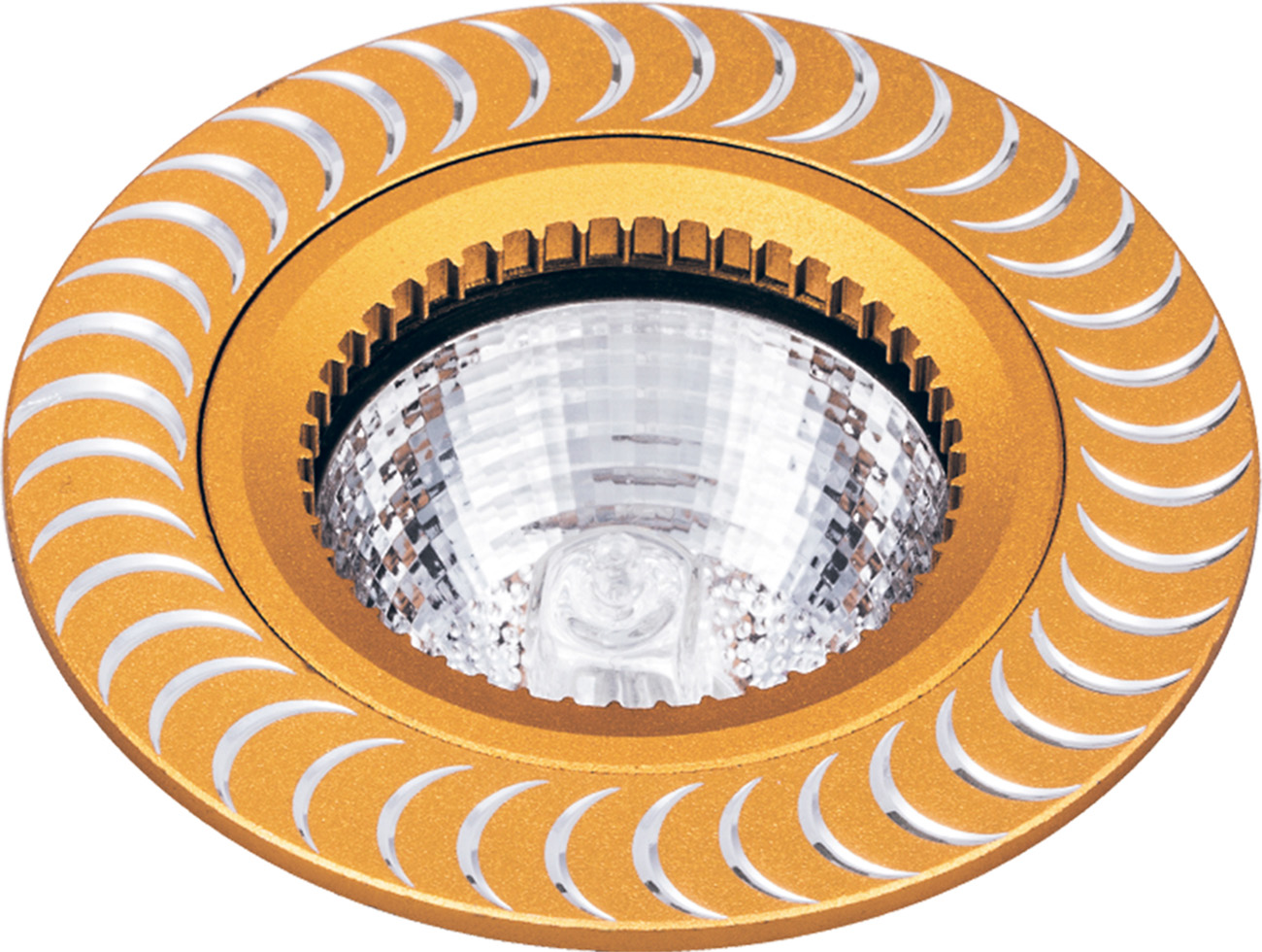 Точечный встраиваемый светильник Escada VENETO 231039, цвет золотистый;серебристый - фото 1