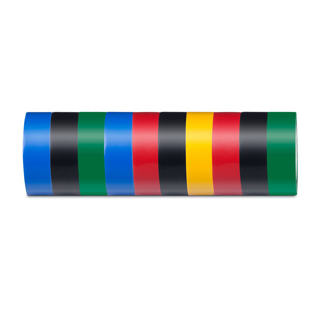 Изоляционная лента (10шт) Stekker 39289, цвет разноцветный - фото 1