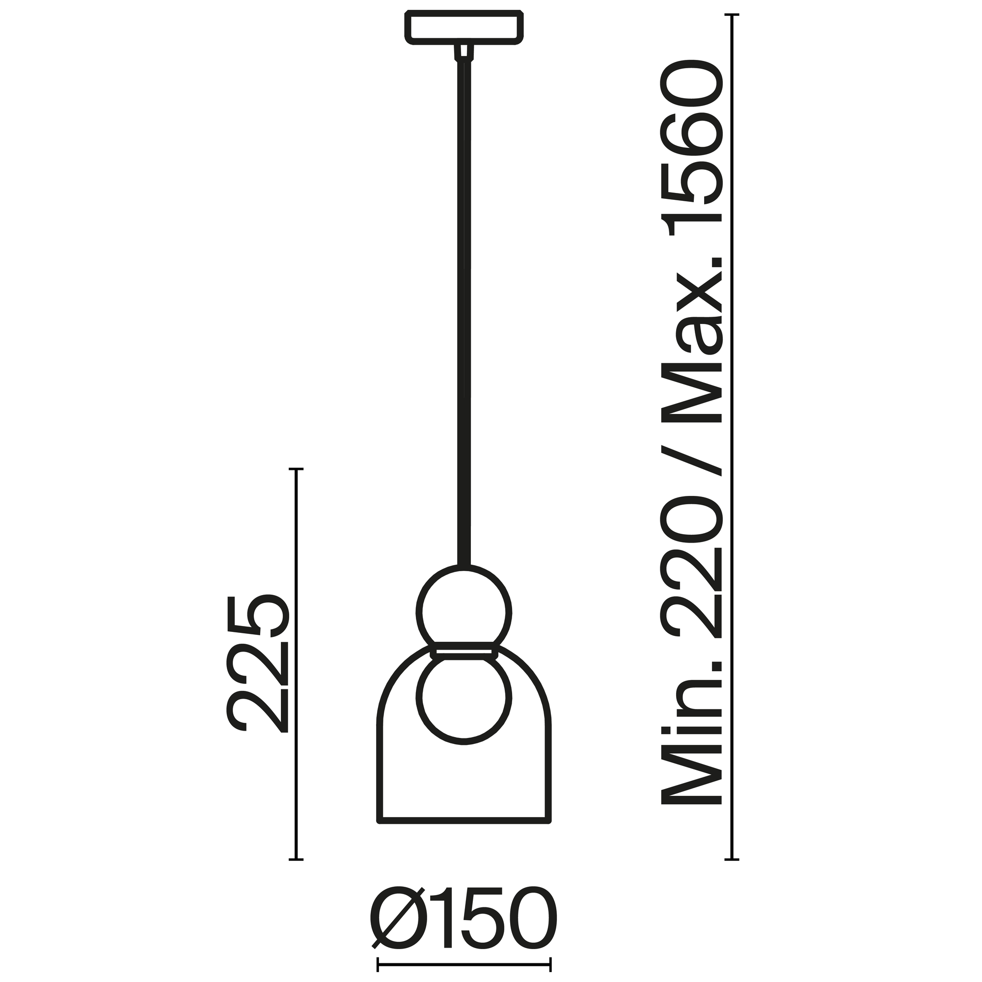 Подвесной светильник Freya FOCUS FR5220PL-01CH2, цвет прозрачный - фото 8