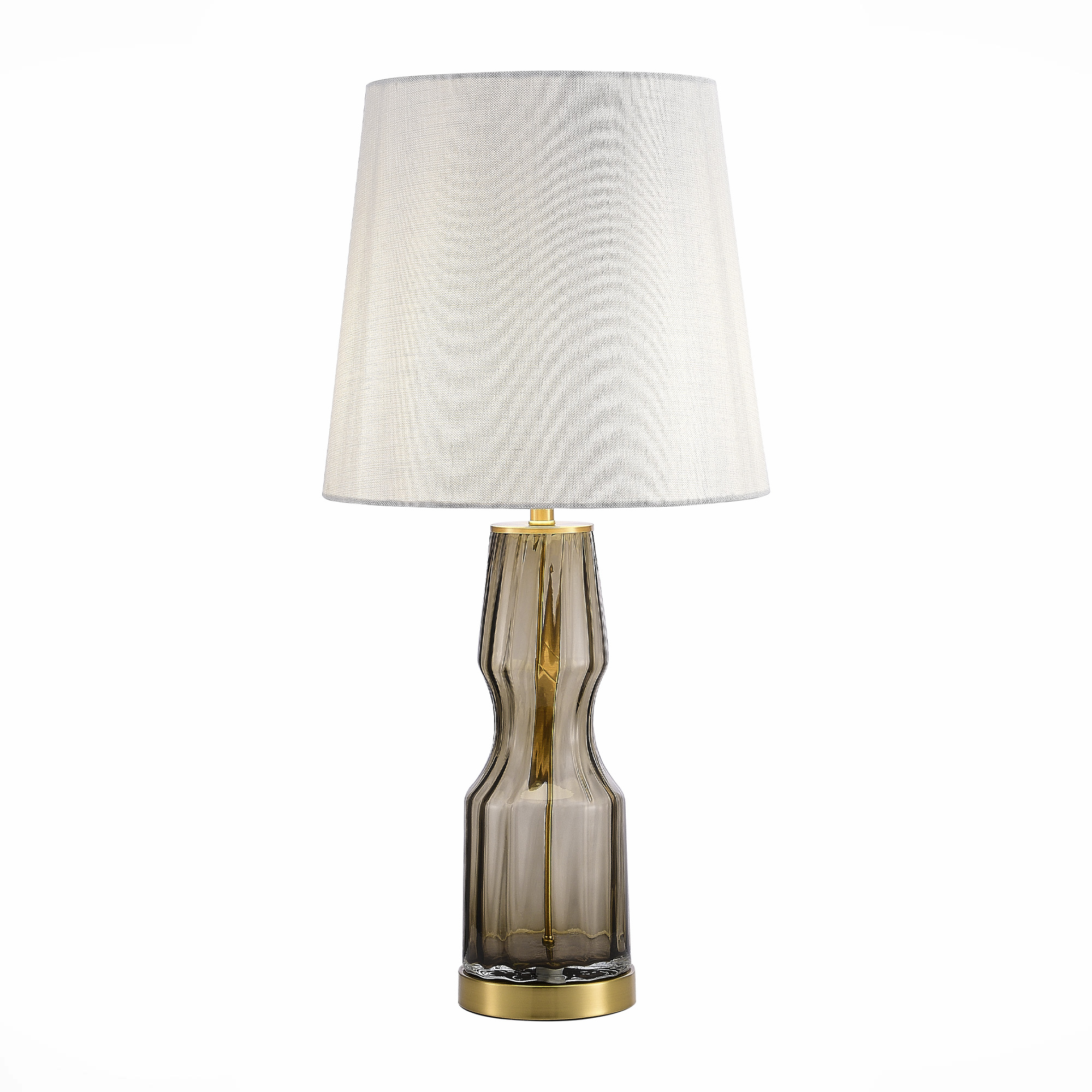 Декоративная настольная лампа St Luce SAYA SL1005.704.01, цвет серый;матовый - фото 1