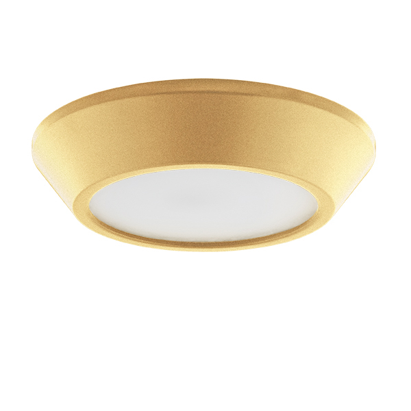 Точечный накладной светильник Lightstar URBANO MINI 214734, цвет золотистый - фото 1