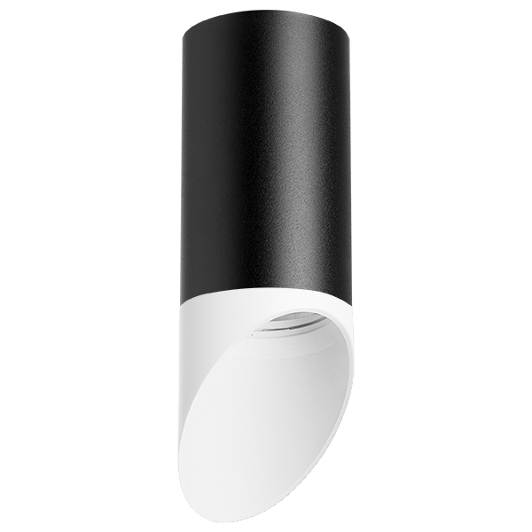 Точечный накладной светильник Lightstar RULLO R43736, цвет черный - фото 1