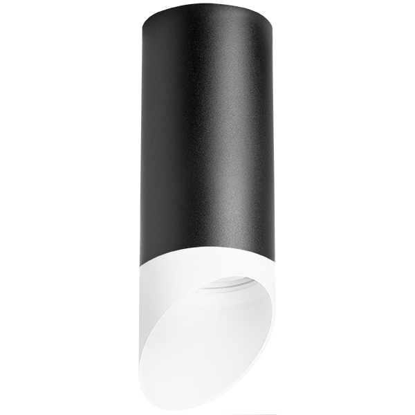 Точечный накладной светильник Lightstar RULLO R648786, цвет черный - фото 1