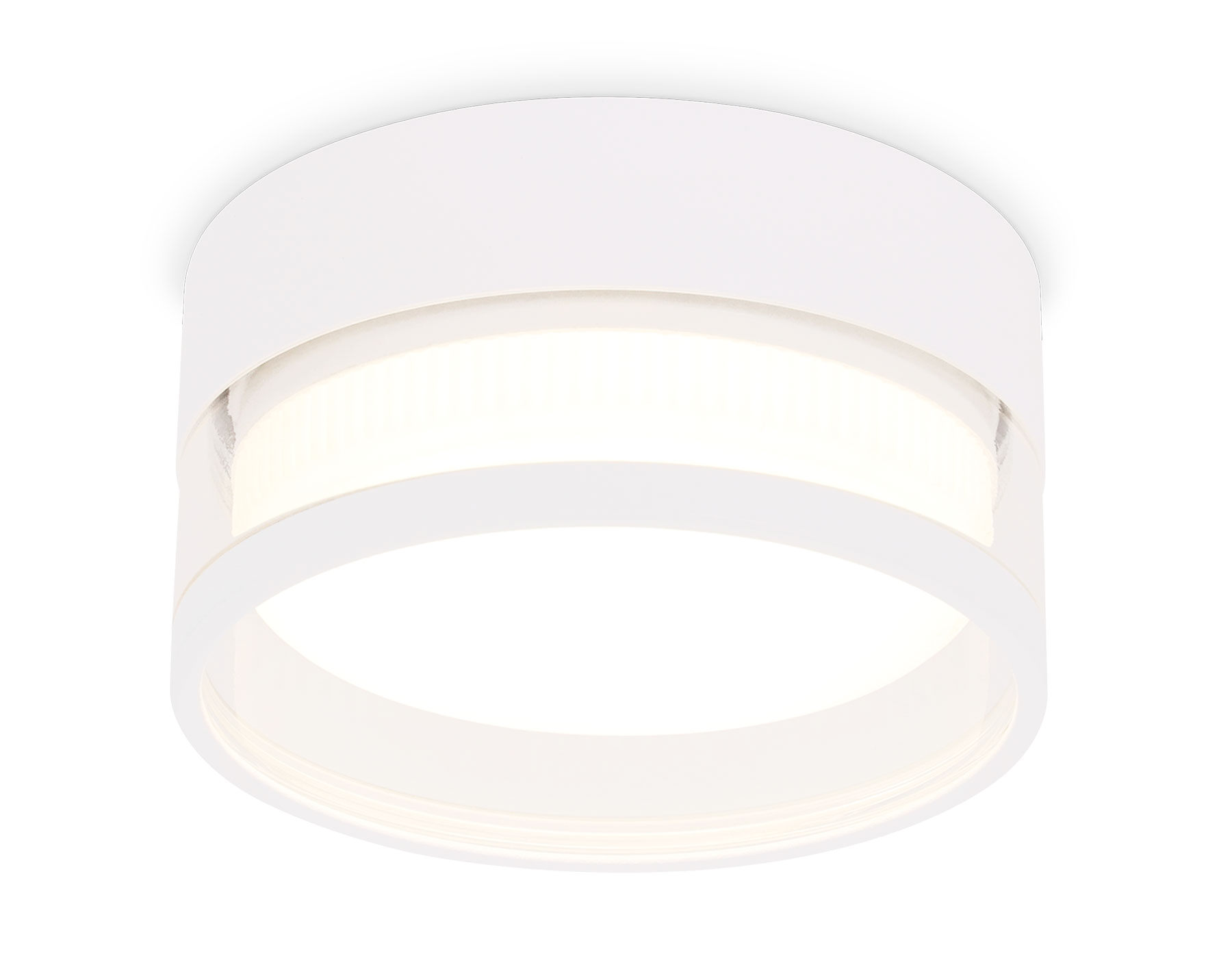 Точечный накладной светильник Ambrella light TECHNO SPOT TN5505, цвет белый;прозрачный - фото 1