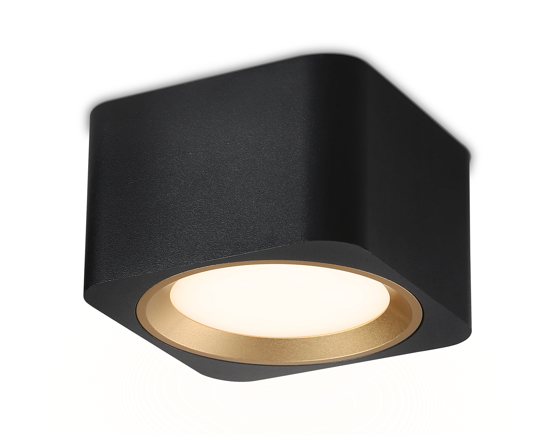 Точечный накладной светильник Ambrella light TECHNO SPOT TN70832, цвет черный;золотистый - фото 1