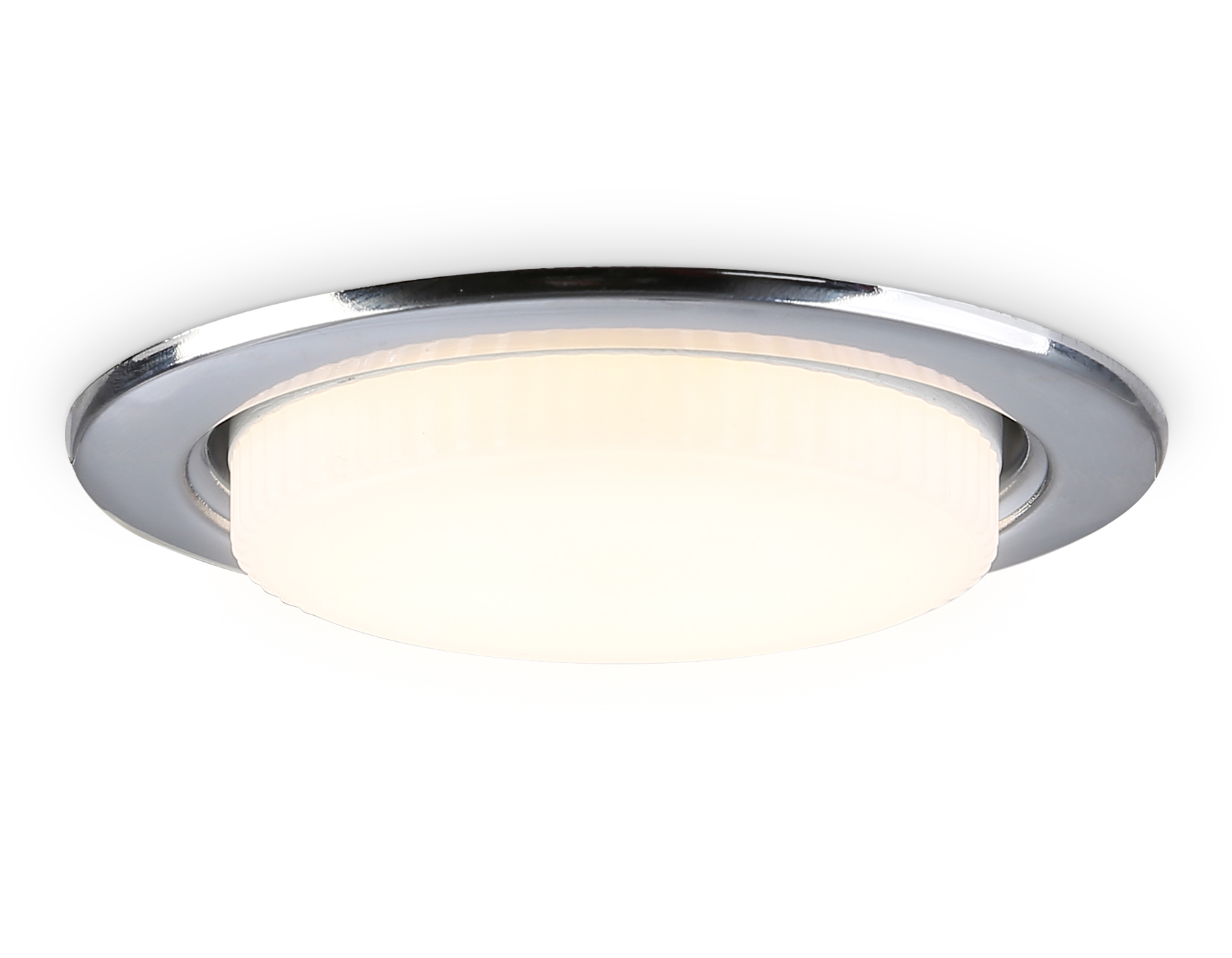 Точечный встраиваемый светильник Ambrella light STANDARD SPOT G10102, цвет хром - фото 1