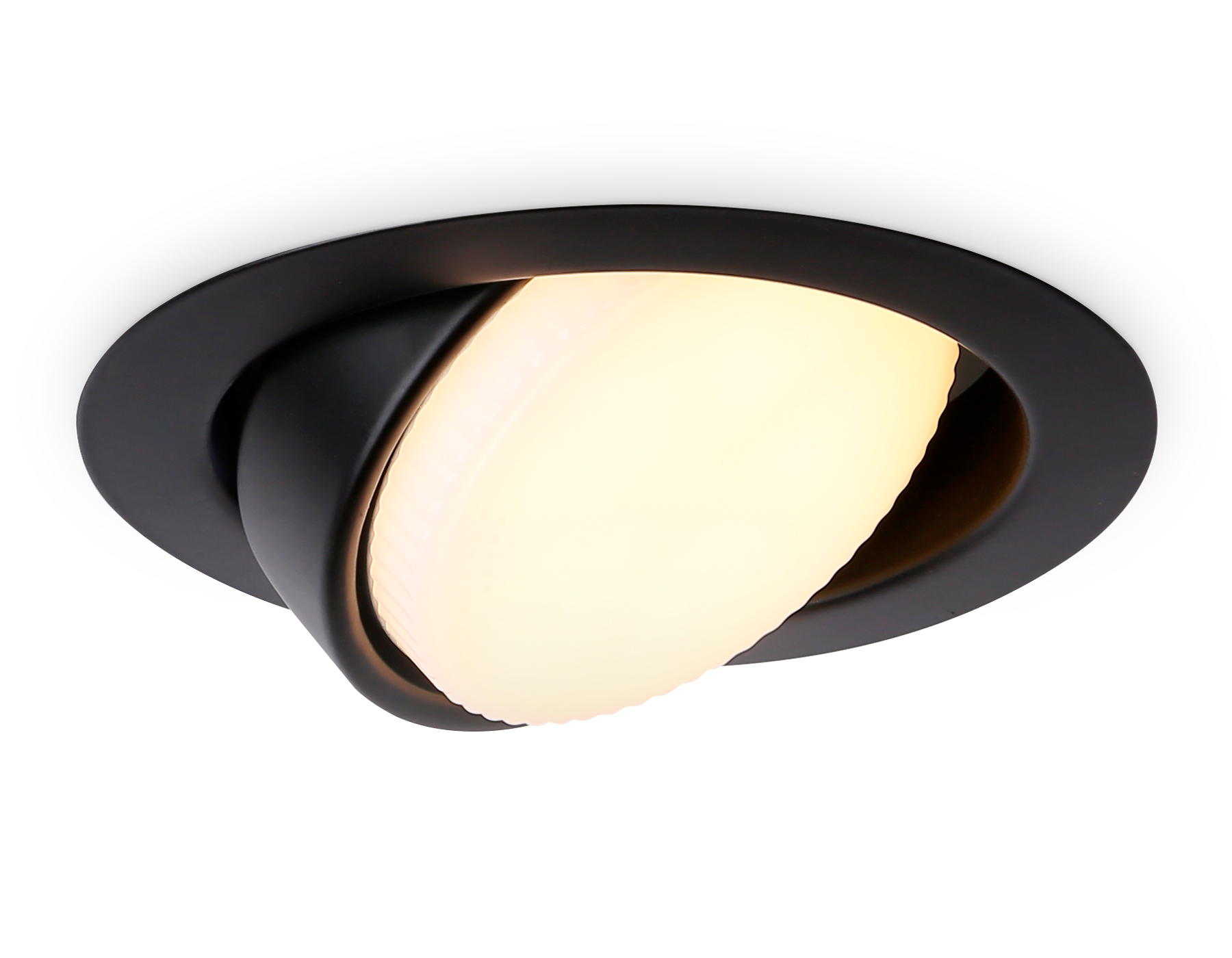 Точечный встраиваемый светильник Ambrella light STANDARD SPOT G10123, цвет черный - фото 1
