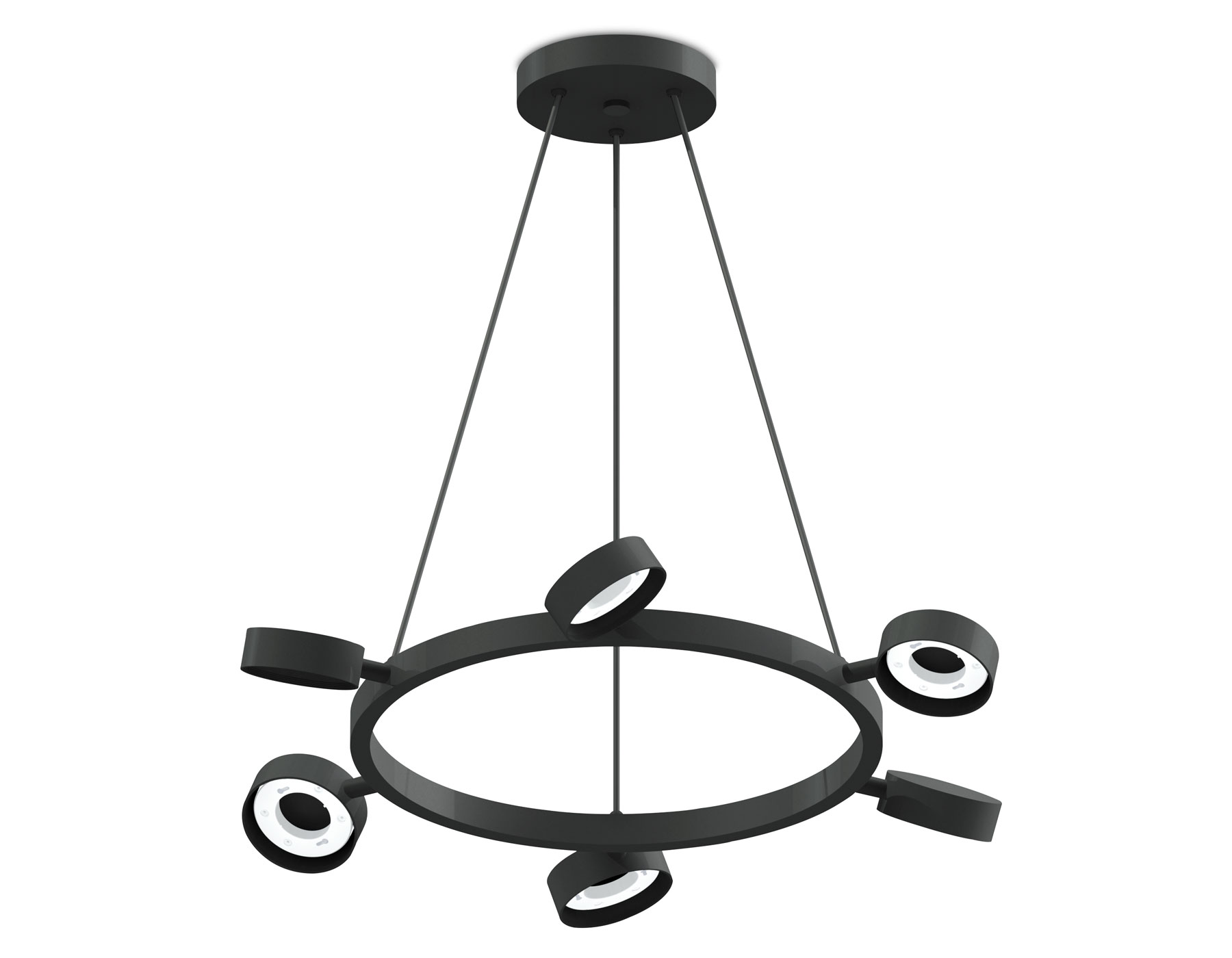 Корпус для подвесного светильника Ambrella light DIY SPOT C9193, цвет черный - фото 1