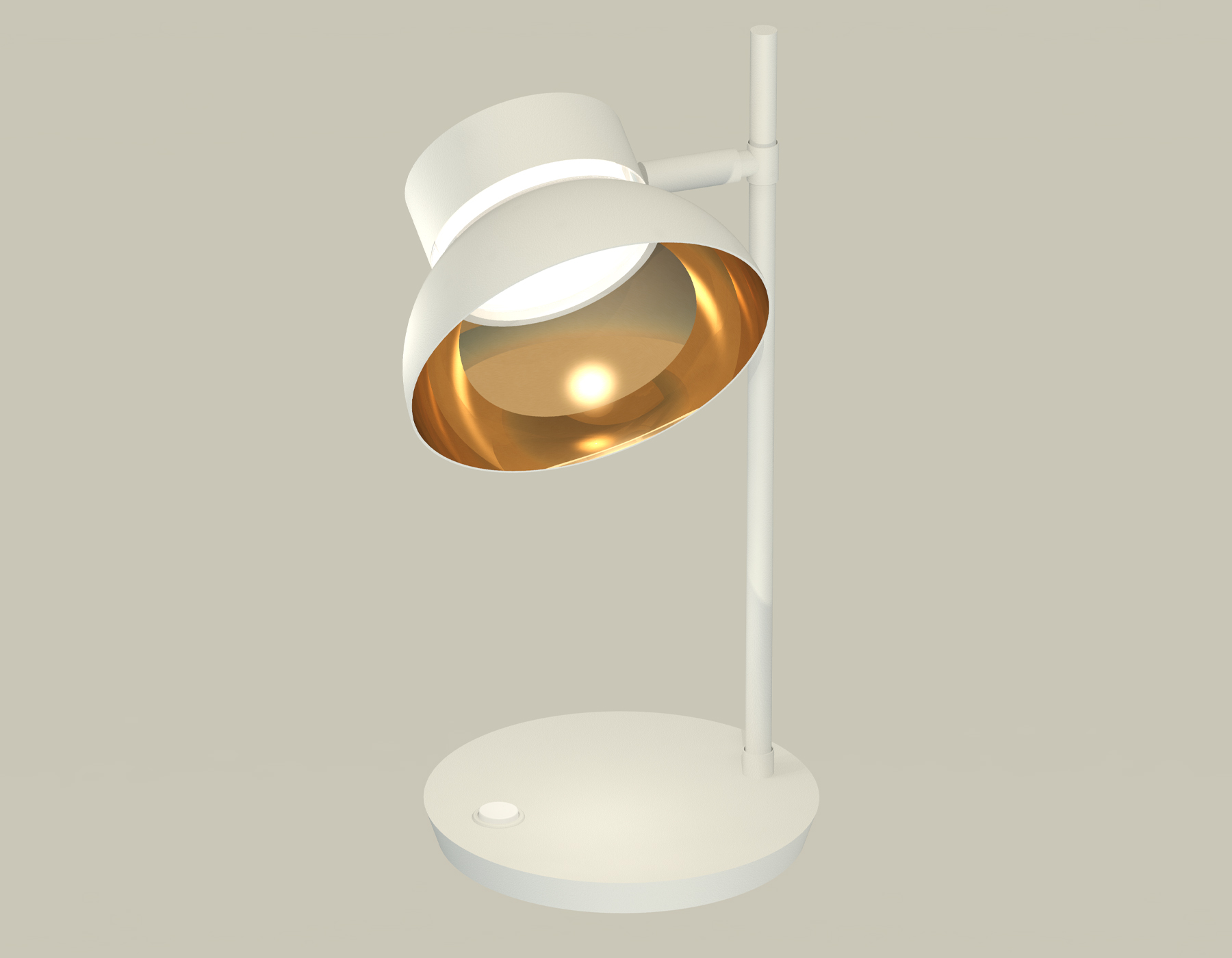 Декоративная настольная лампа Ambrella light TRADITIONAL XB9801101, цвет белый;золотистый;желтый;прозрачный - фото 1