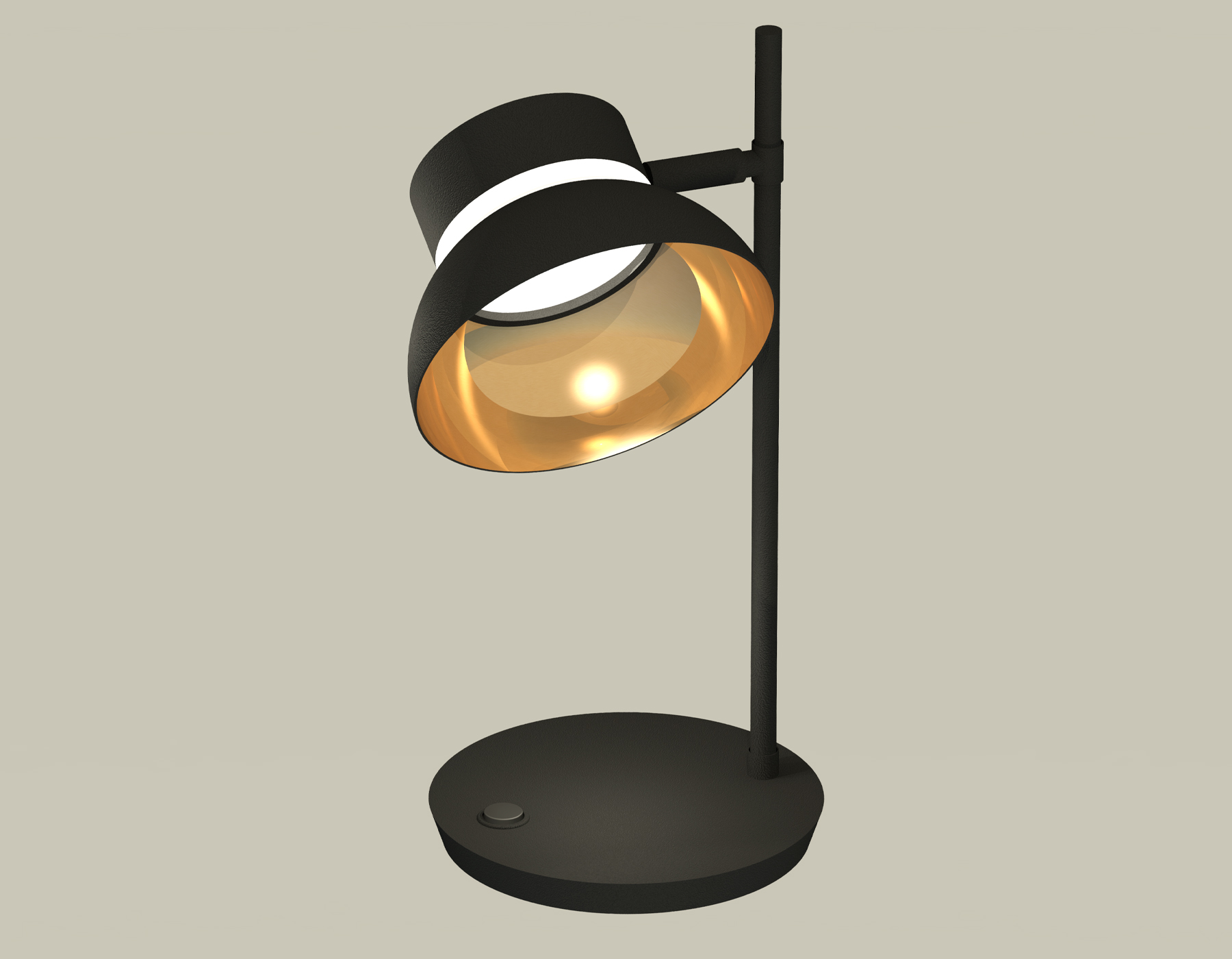 Декоративная настольная лампа Ambrella light TRADITIONAL XB9802101, цвет черный;золотистый;желтый;прозрачный - фото 1
