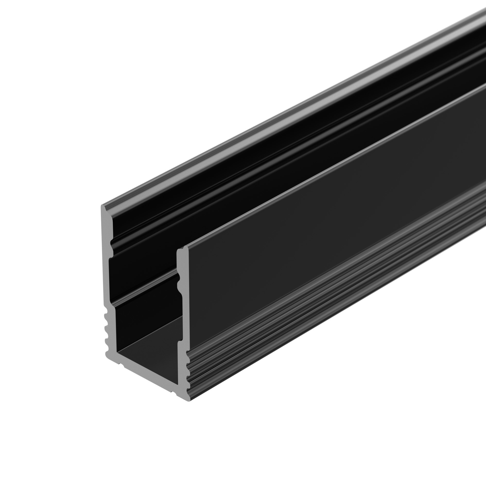 Профиль для лент SL-MINI-8-H12-2000 BLACK Arlight 037106, цвет черный;матовый - фото 2
