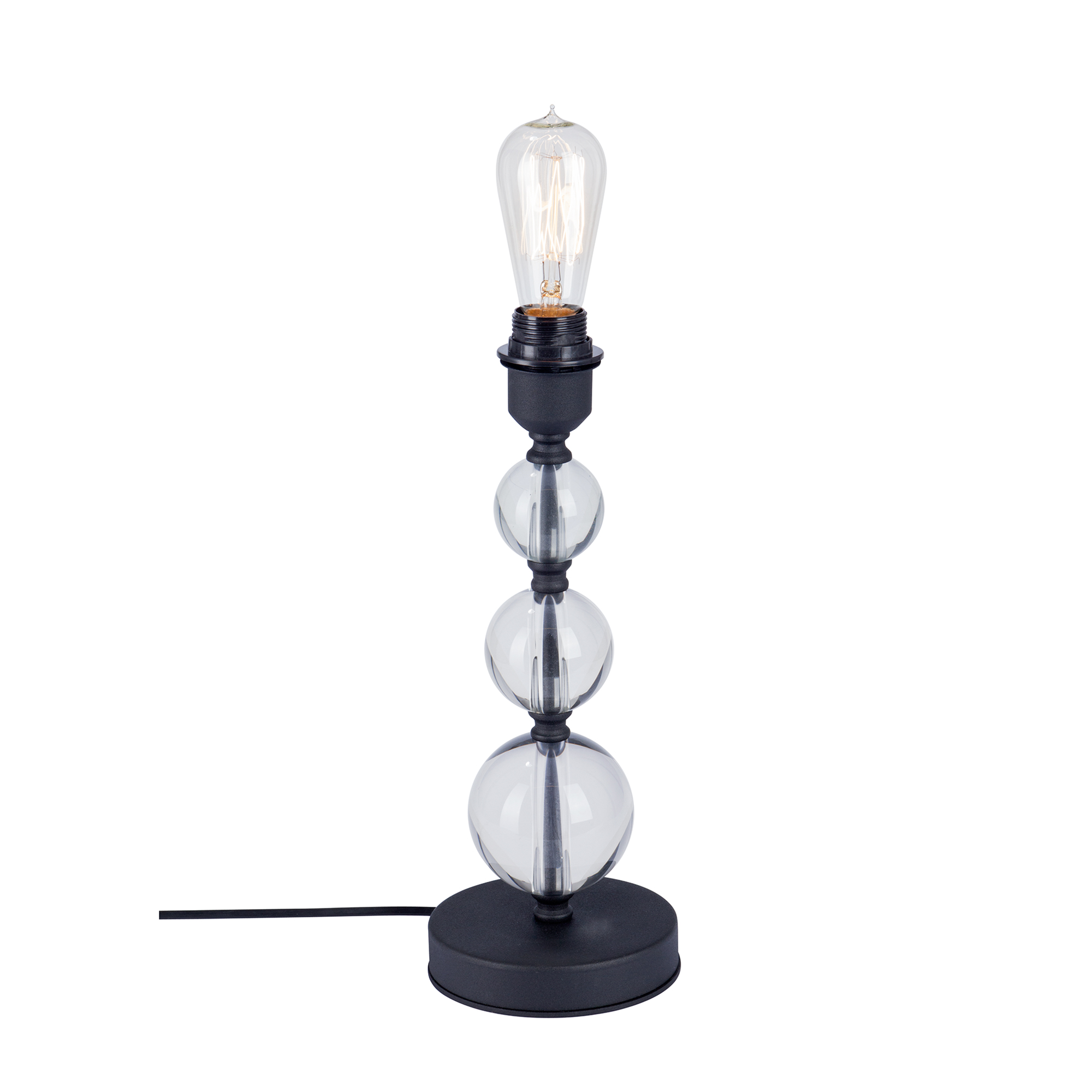 Декоративная настольная лампа Vitaluce V2939-1/1L, цвет черный;матовый V2939-1/1L - фото 1