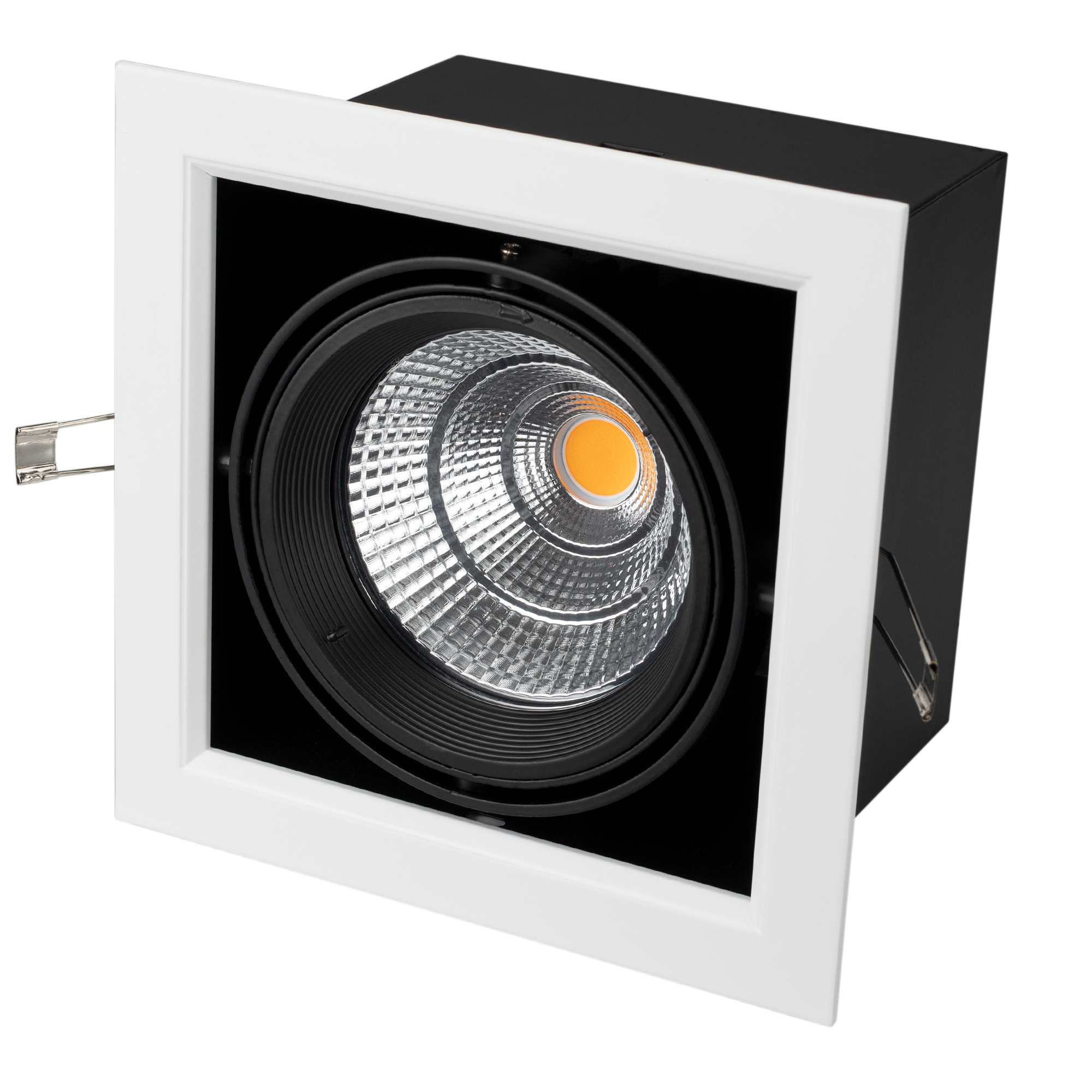 Карданный светильник CL-KARDAN-S190x190-25W Arlight 024985, цвет белый