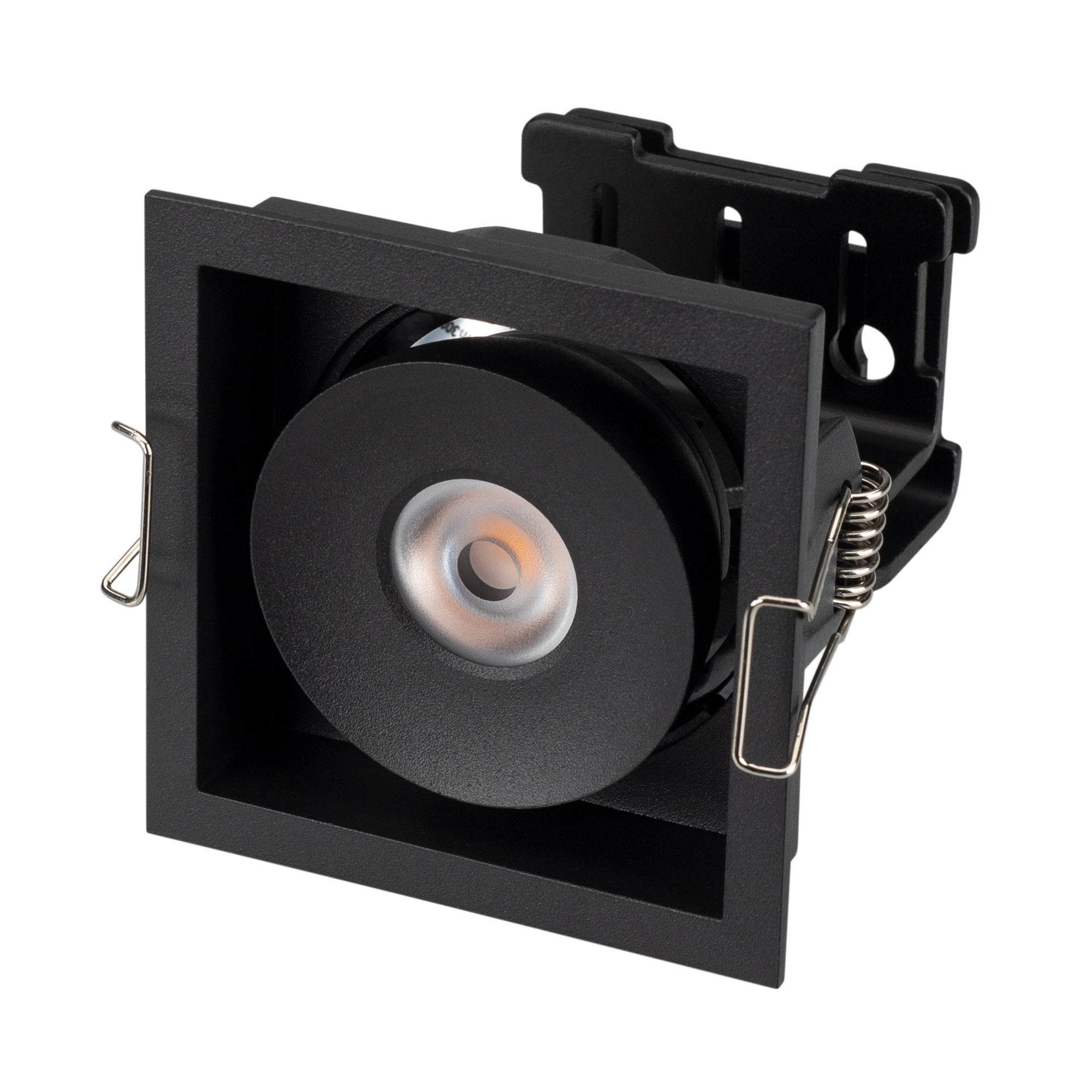 Точечный встраиваемый светильник CL-SIMPLE-S80x80-9W Arlight 026875, цвет черный - фото 1