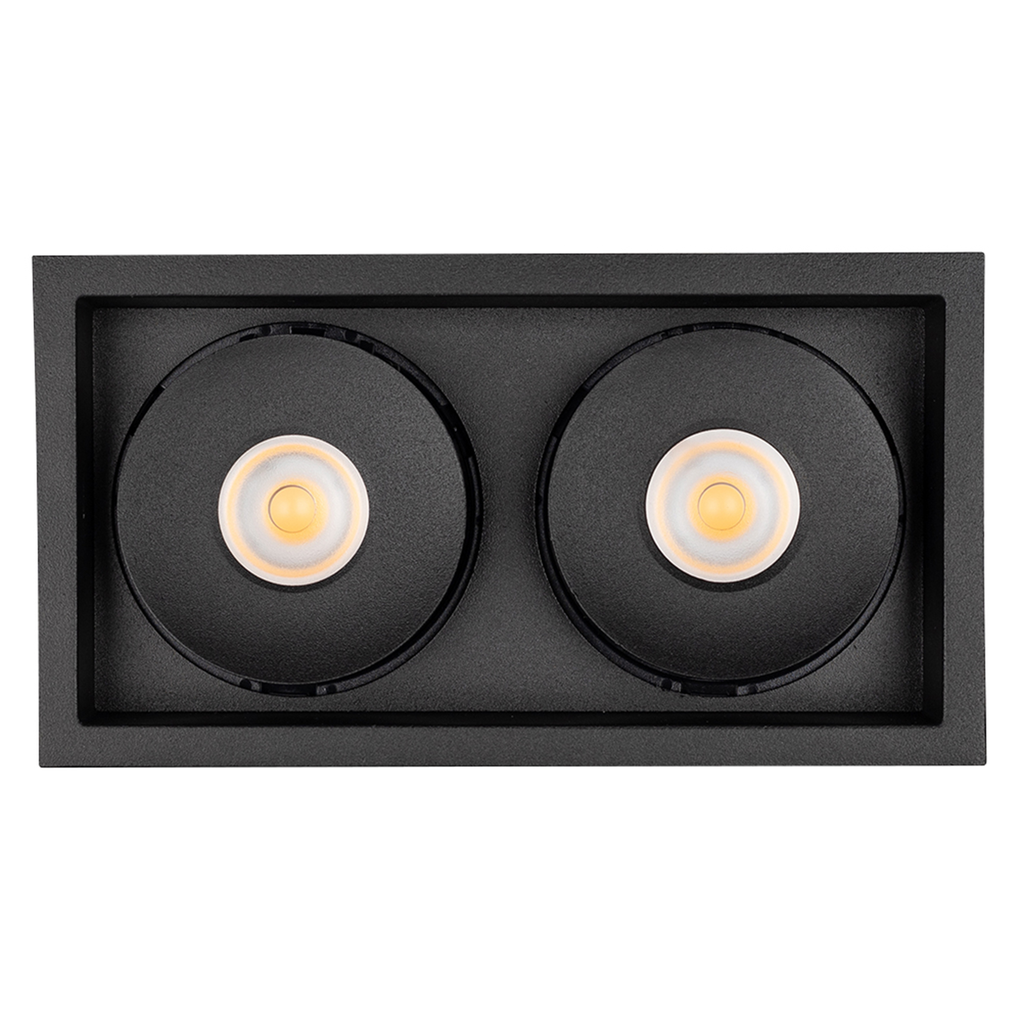 Точечный встраиваемый светильник CL-SIMPLE-S148x80-2x9W Arlight 026877, цвет черный - фото 5