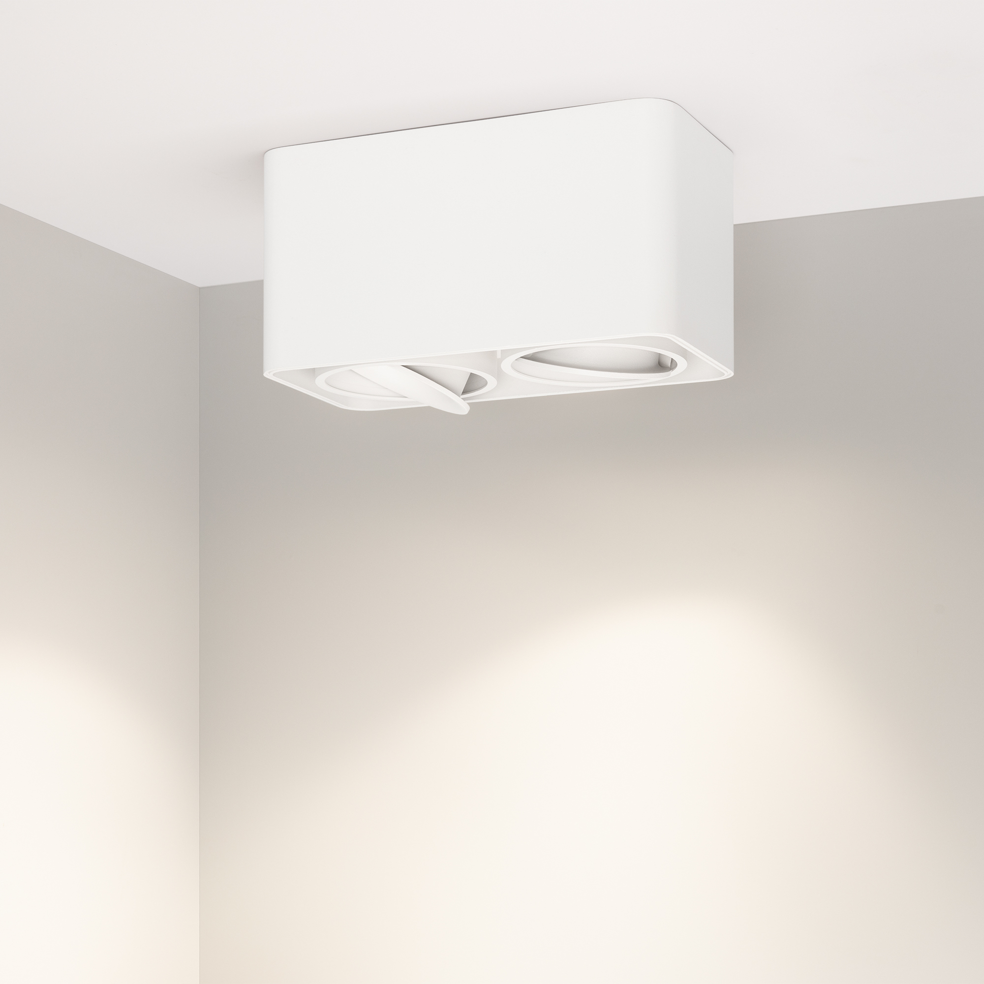 Потолочный светильник SP-CUBUS-S195x100-2x8W Arlight 036059, цвет белый - фото 3