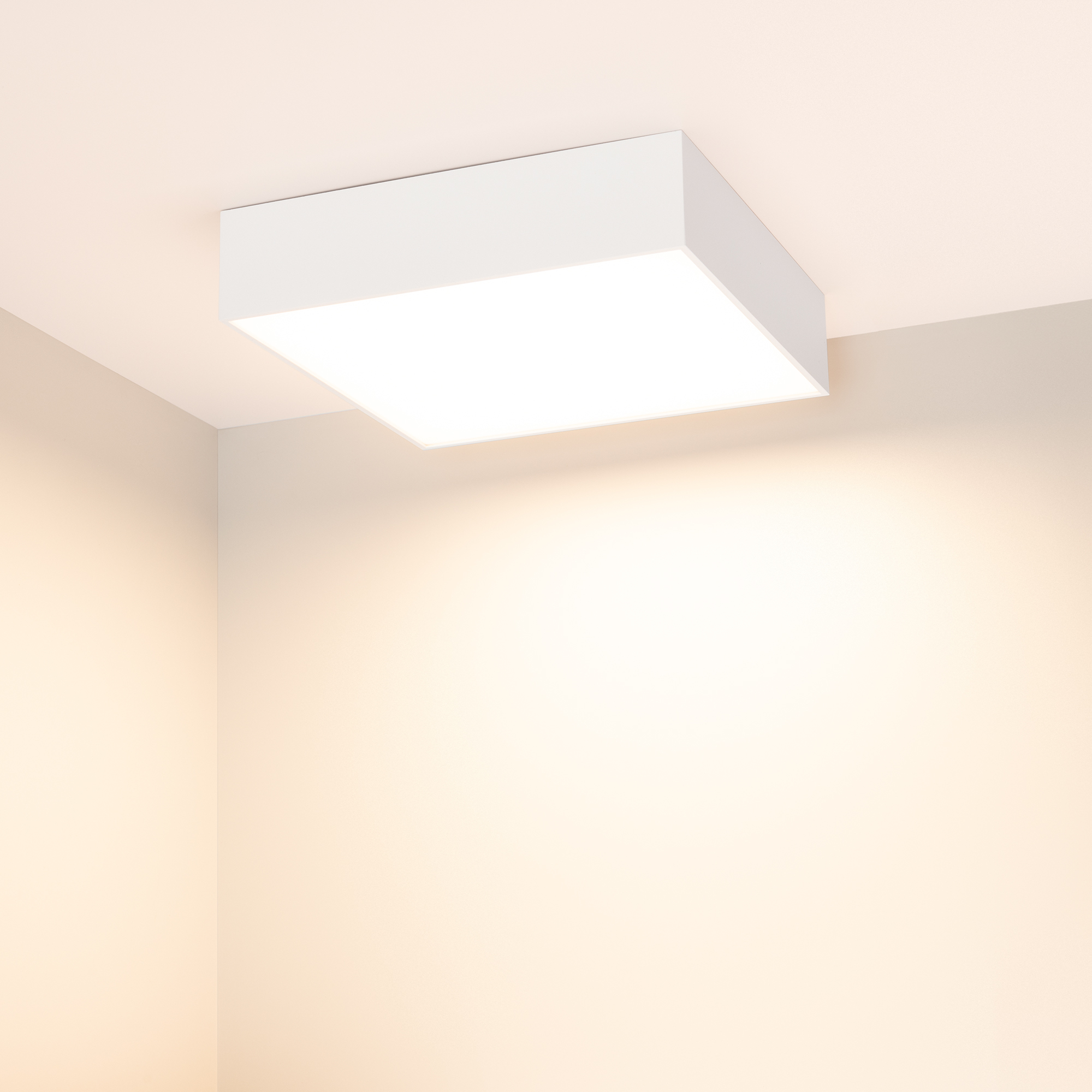 Потолочный светильник SP-QUADRO-S250x250-25W Arlight 034787, цвет белый - фото 4