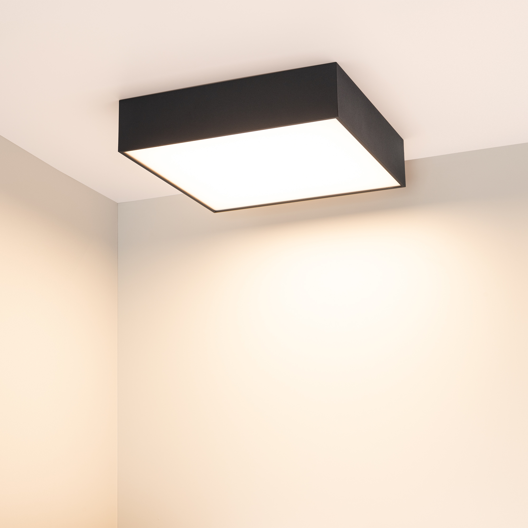 Потолочный светильник SP-QUADRO-S250x250-25W Arlight 034788, цвет черный - фото 2