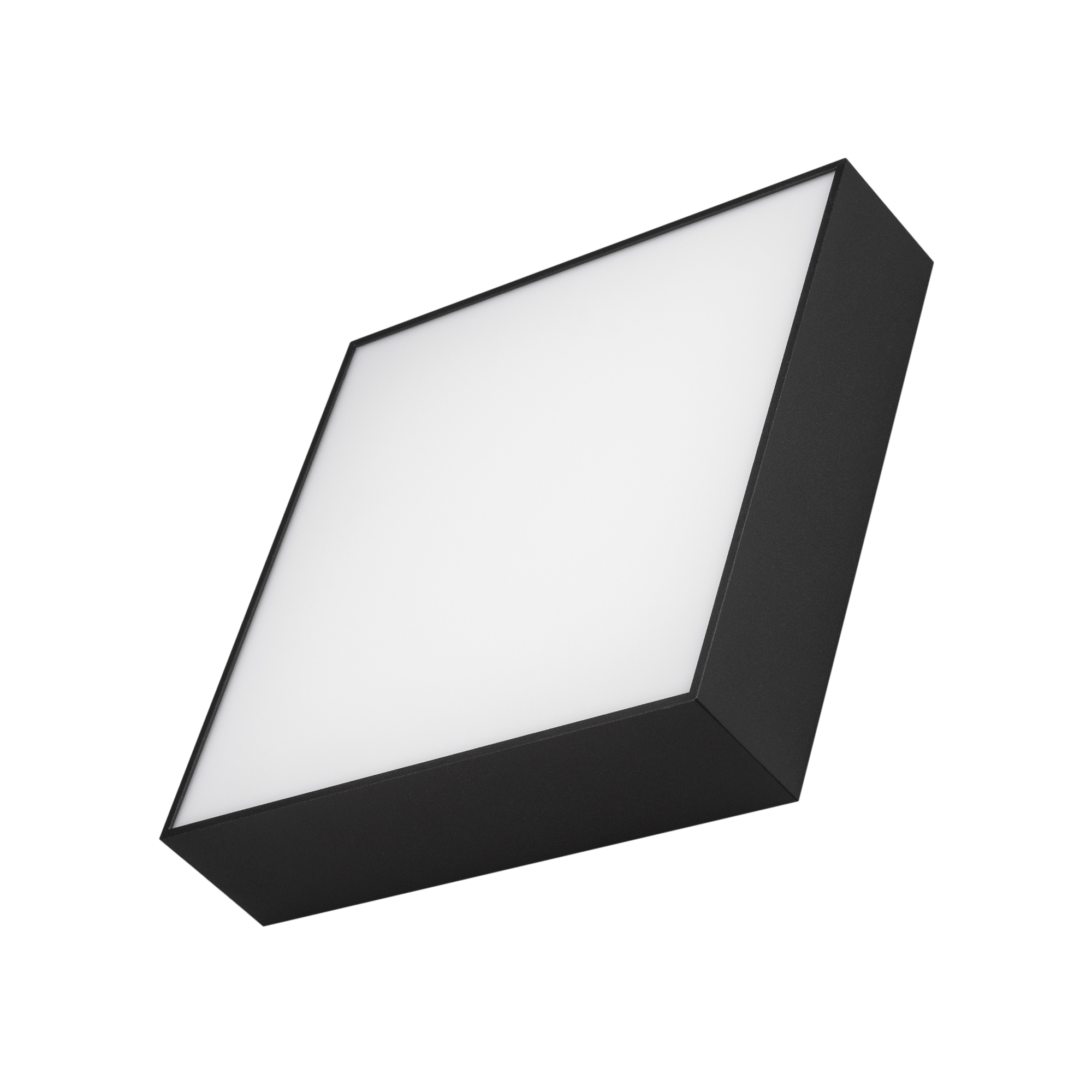 Потолочный светильник SP-QUADRO-S250x250-25W Arlight 034788, цвет черный - фото 1
