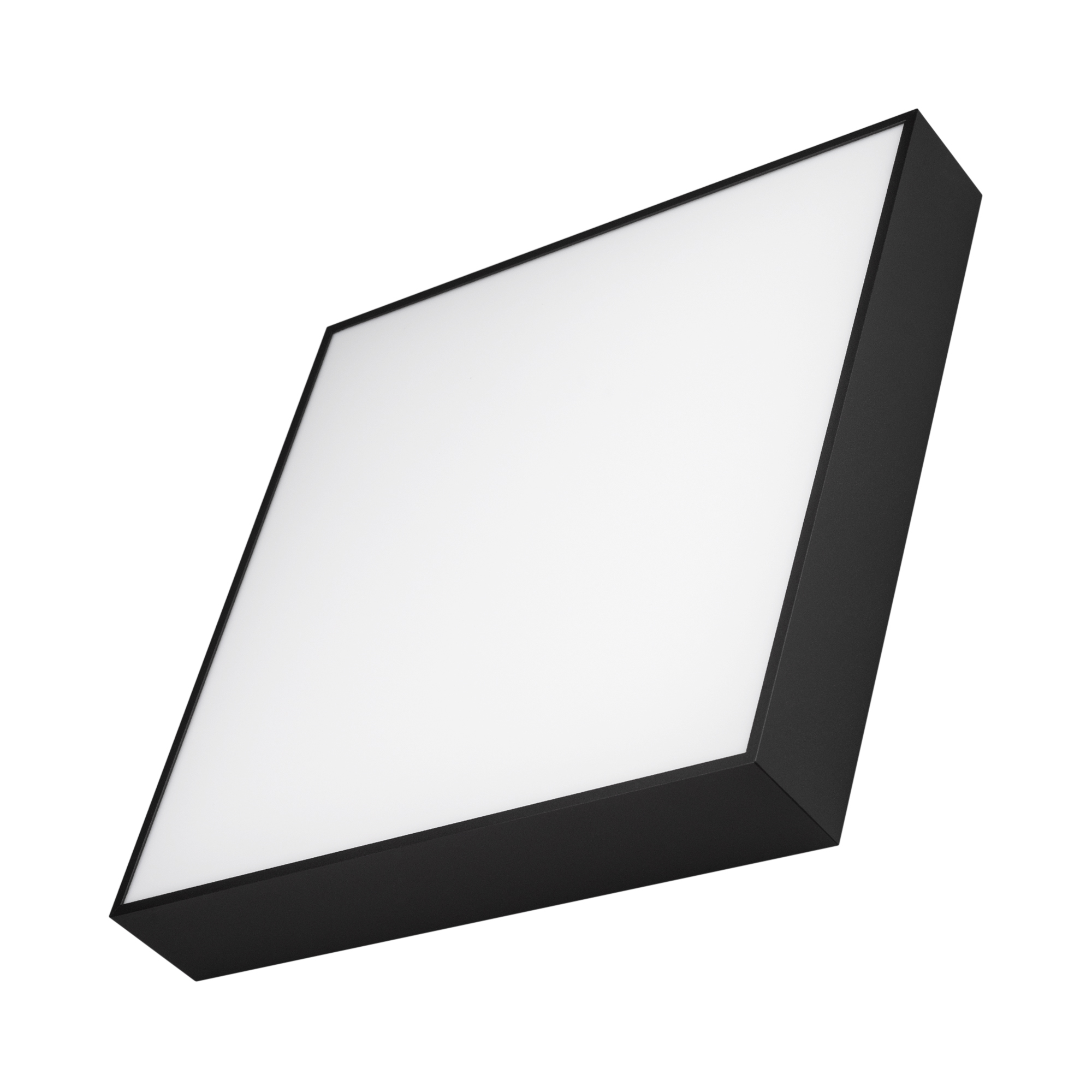 Потолочный светильник SP-QUADRO-S400x400-40W Arlight 034796, цвет черный - фото 1