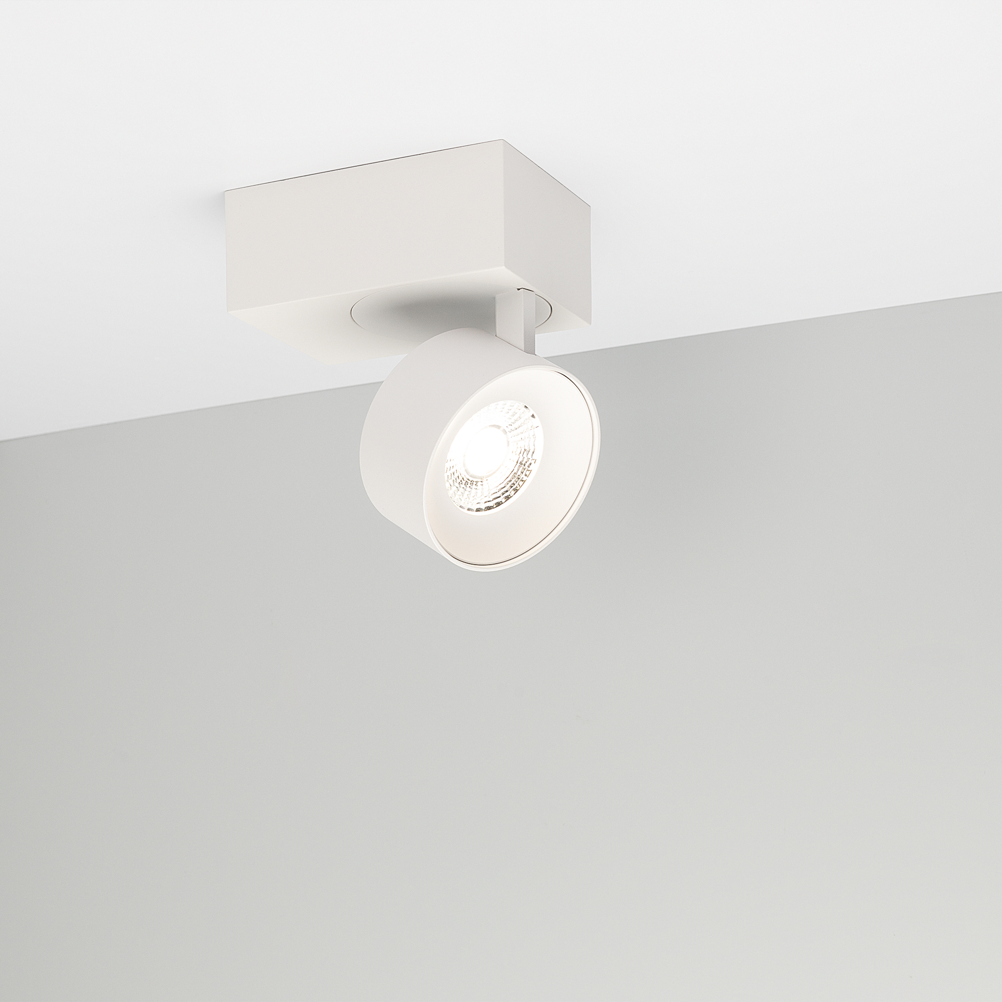 Корпус для потолочного светильника с драйвером PLURIO-BASE-SURFACE-S112x79 (WH, 1-2, 200mA) Arlight 030258, цвет белый - фото 3