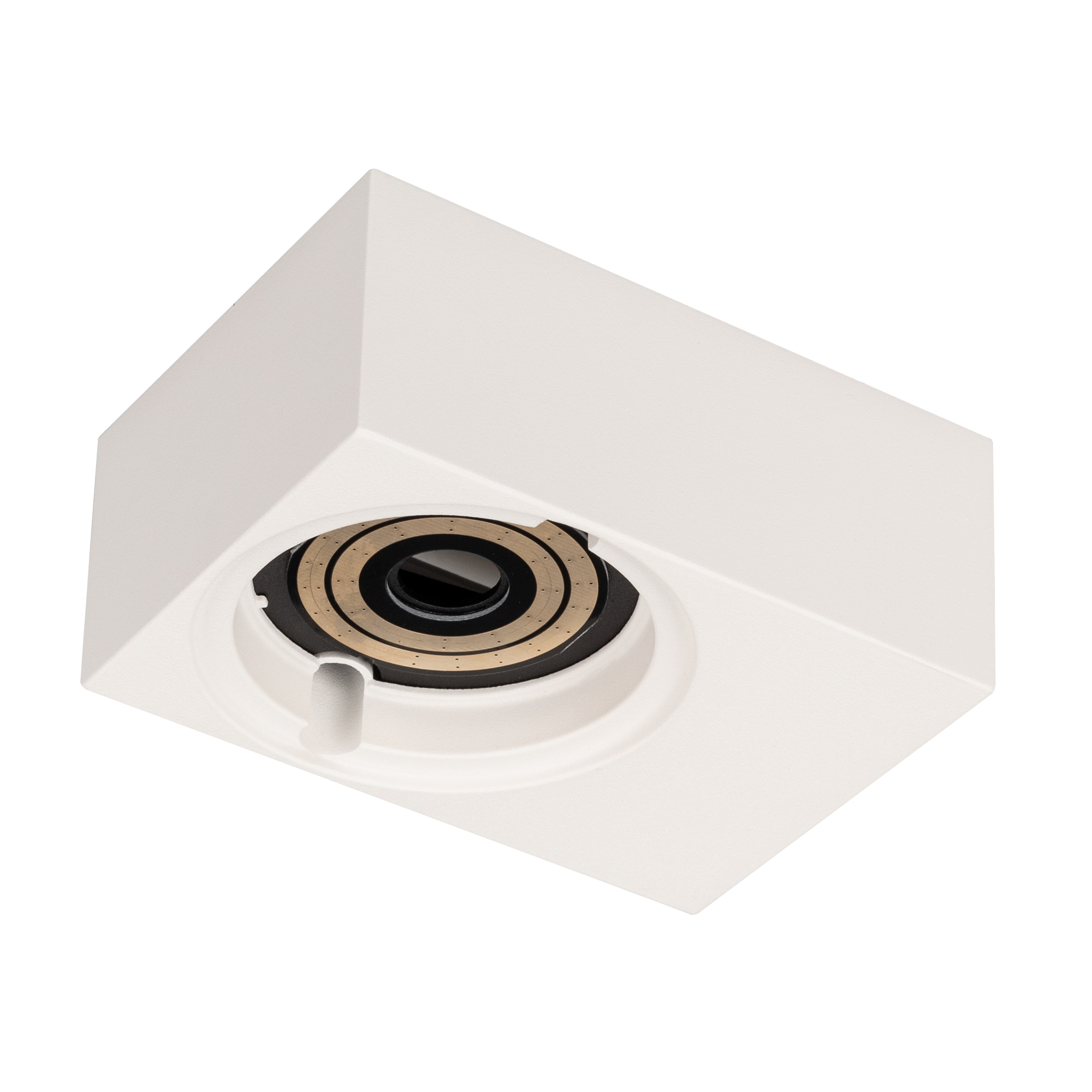 Корпус для потолочного светильника с драйвером PLURIO-BASE-SURFACE-S112x79 (WH, 1-2, 200mA) Arlight 030258, цвет белый