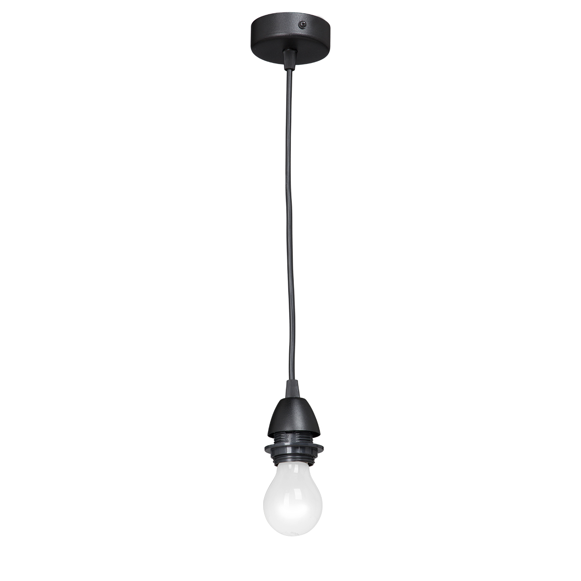 Подвесной светильник Vitaluce V4199-1/1S, цвет черный;матовый V4199-1/1S - фото 1
