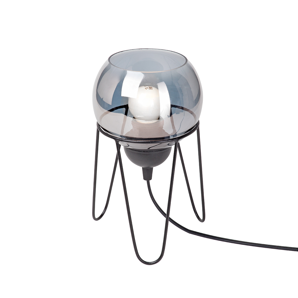 Декоративная настольная лампа Vitaluce V4351-1/1L, цвет серебристый V4351-1/1L - фото 1