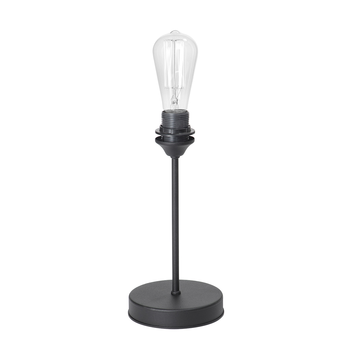 Декоративная настольная лампа Vitaluce V4433-1/1L, цвет черный;матовый V4433-1/1L - фото 1