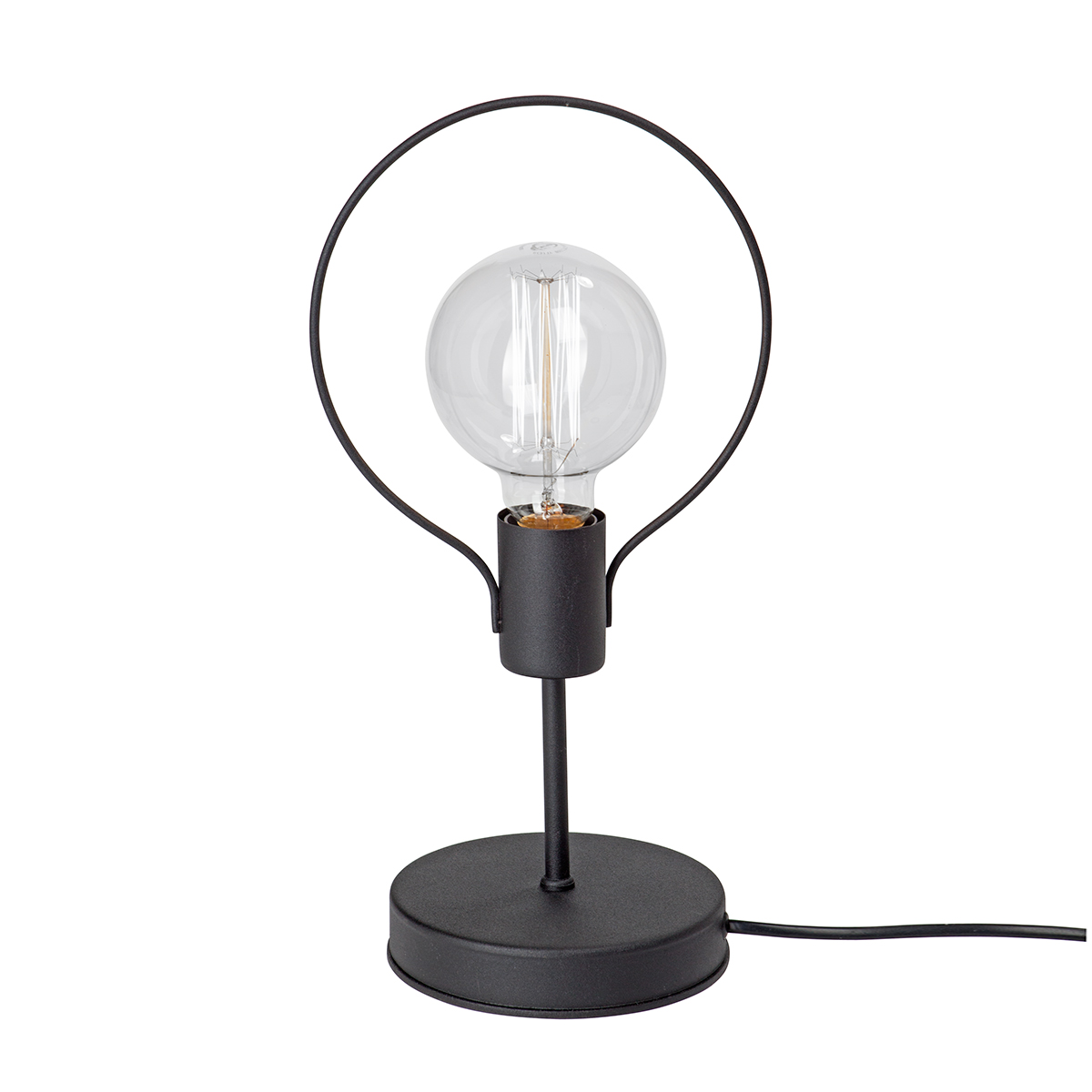 Декоративная настольная лампа Vitaluce V4435-1/1L, цвет чёрный;матовый V4435-1/1L - фото 1