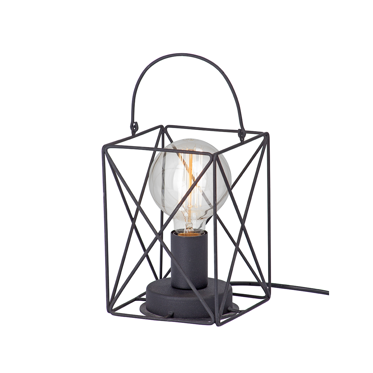 Декоративная настольная лампа Vitaluce V4765-1/1L, цвет чёрный;матовый V4765-1/1L - фото 1