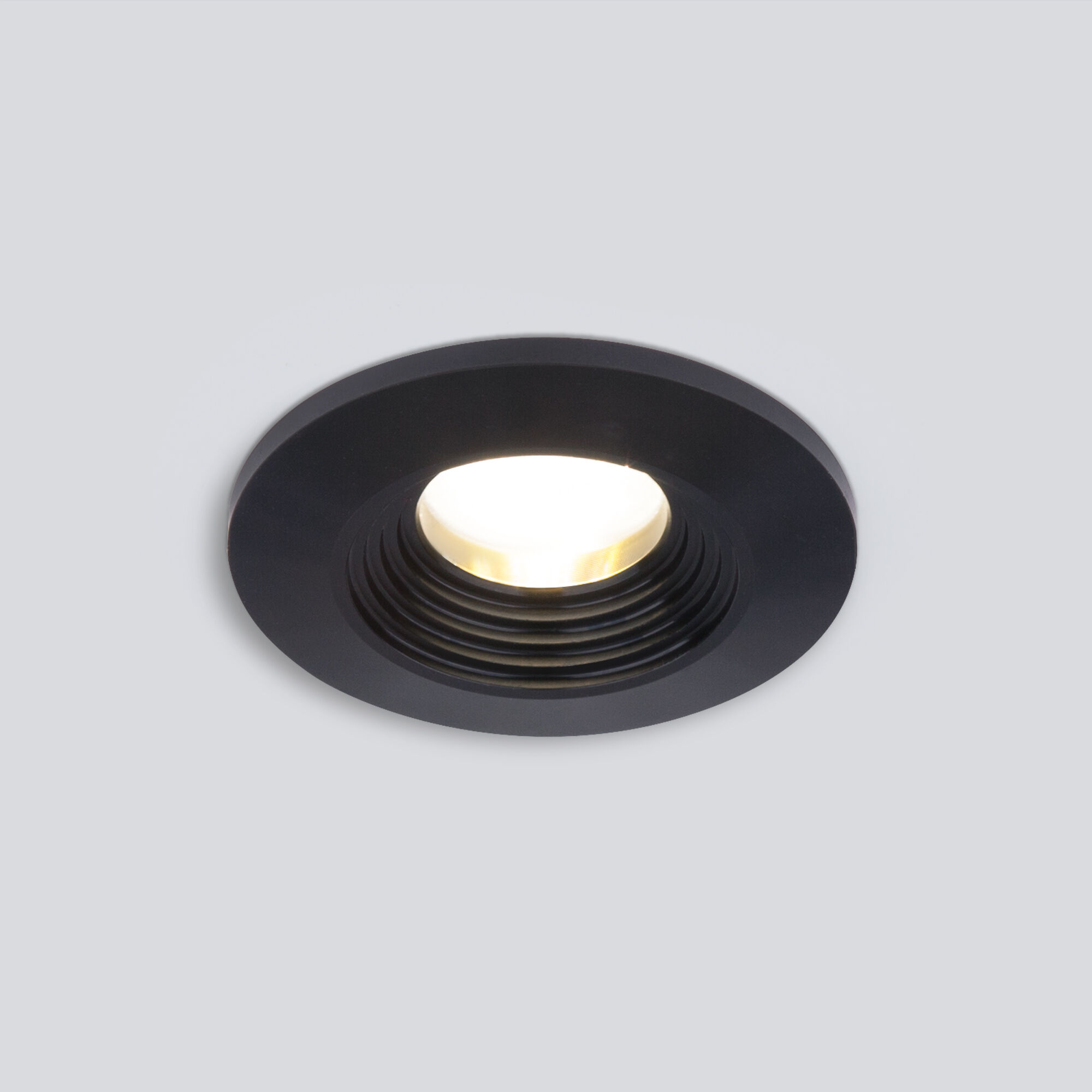 Точечный встраиваемый светильник Elektrostandard GRIDI a063923 4690389196775, цвет чёрный - фото 1