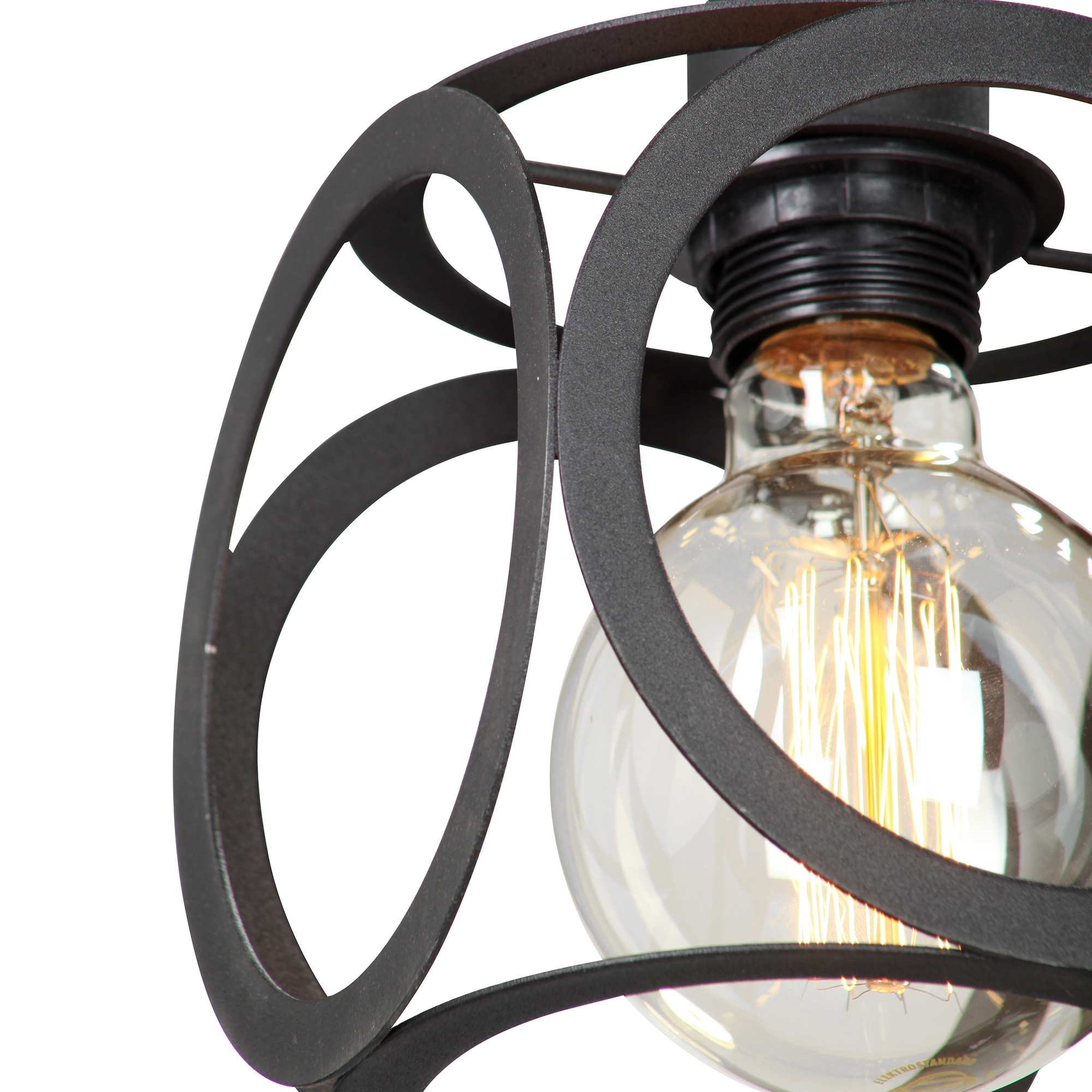 Подвесной светильник Vitaluce V4920-1/1S, цвет чёрный V4920-1/1S - фото 2