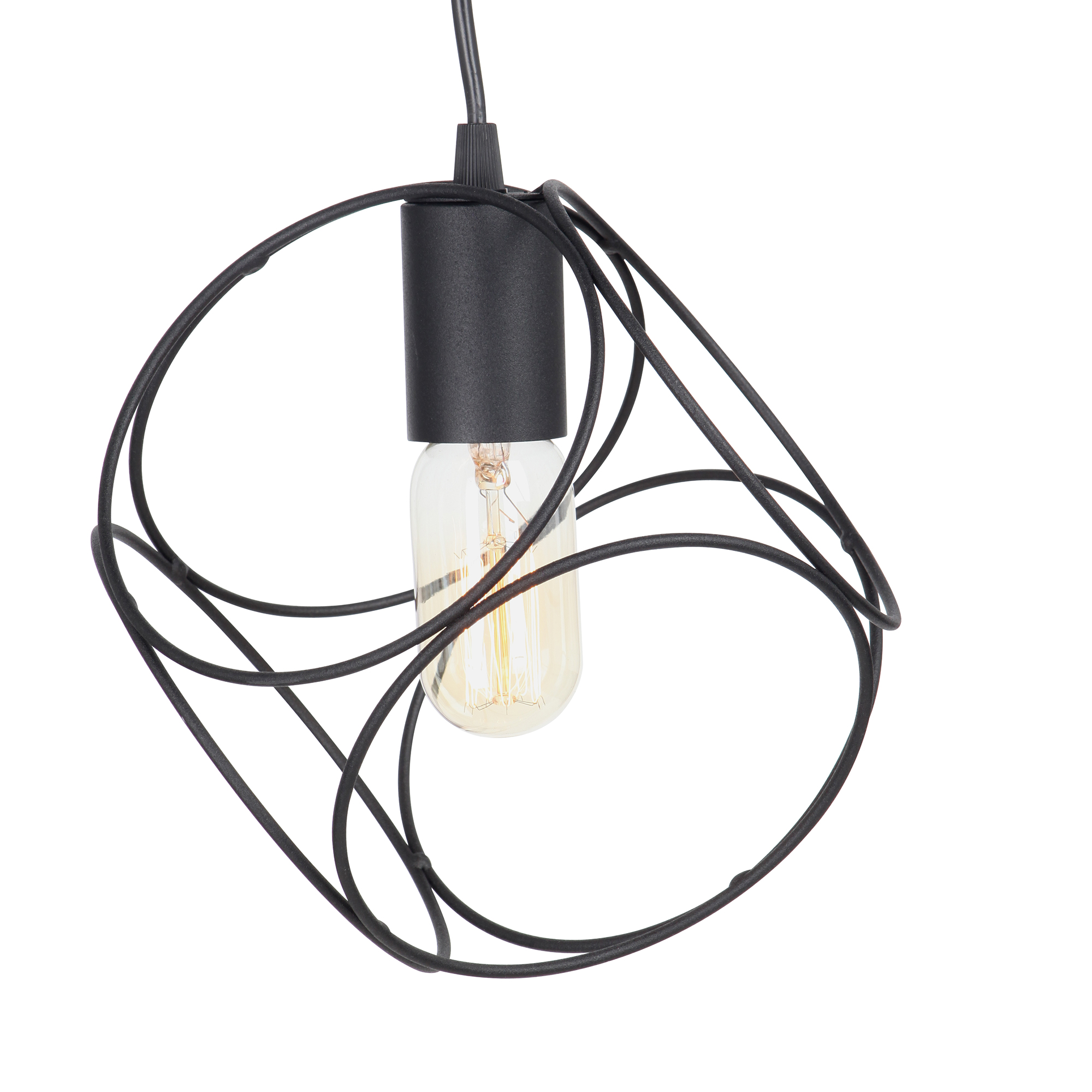 Подвесной светильник Vitaluce V4970-1/1S, цвет чёрный V4970-1/1S - фото 2