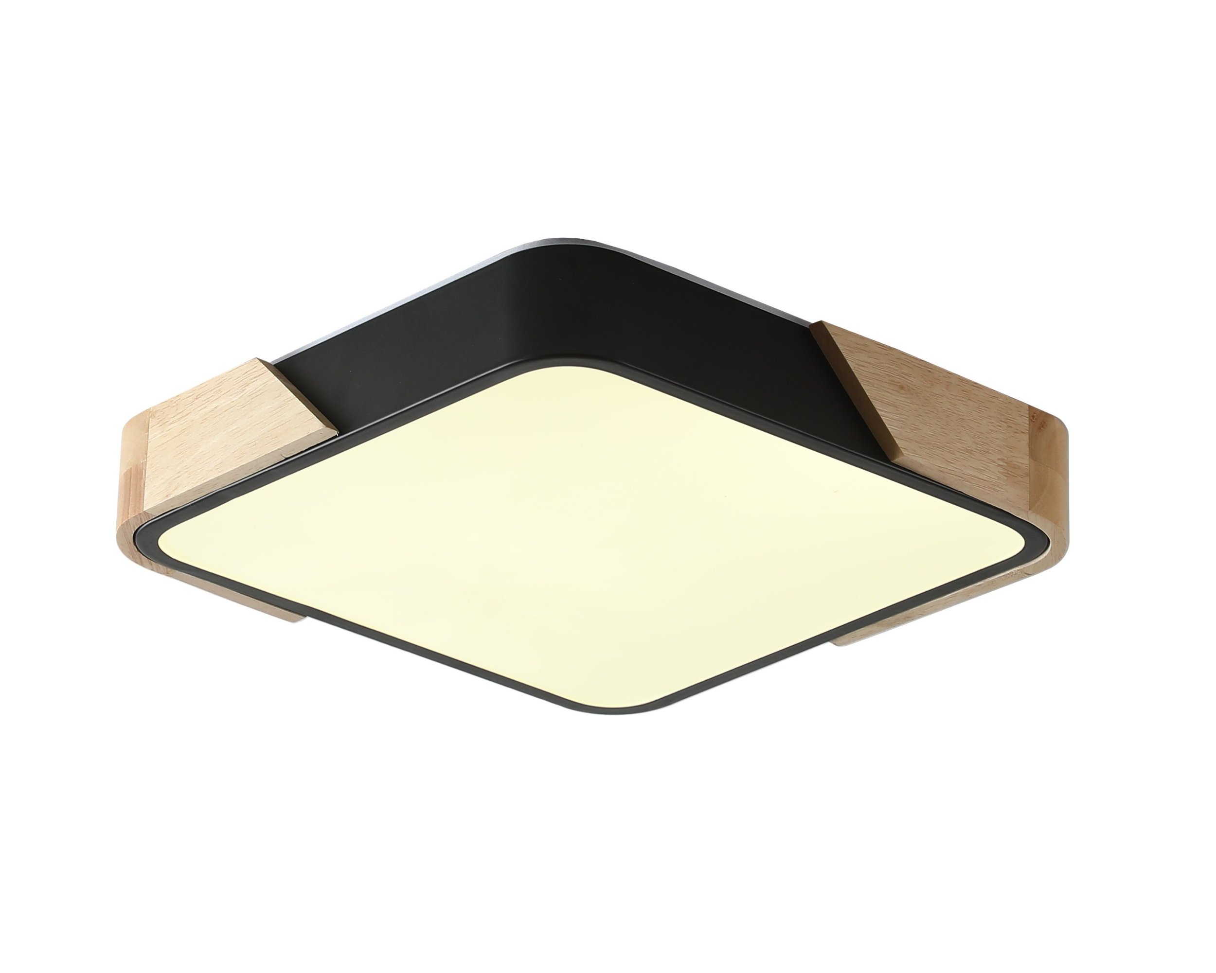 Потолочный светильник Zortes ALBERRO ZRS.01281.24, цвет белый;коричневый - фото 1