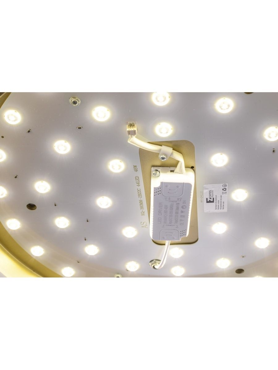 Потолочный светильник Zortes GABBY ZRS.90610.40, цвет белый - фото 9