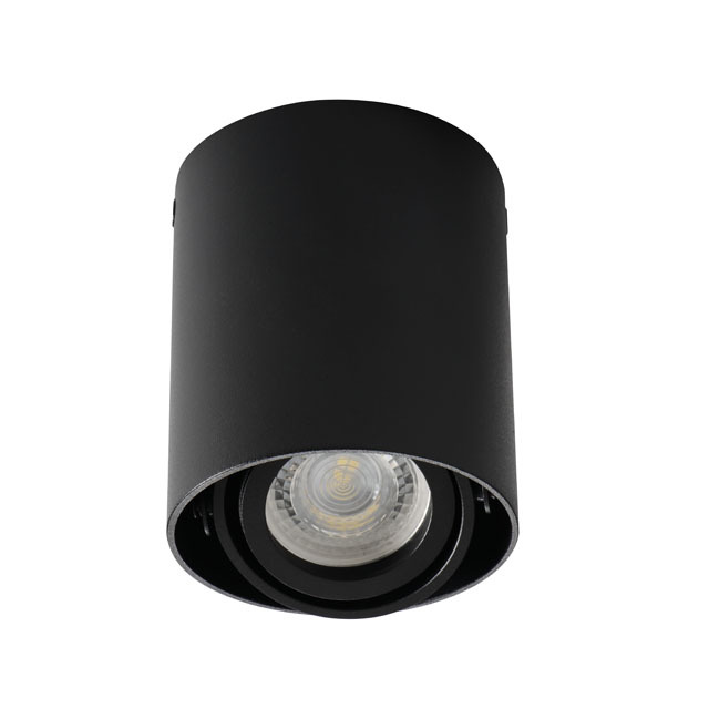 Точечный накладной светильник Kanlux TOLEO 26110, цвет чёрный - фото 1