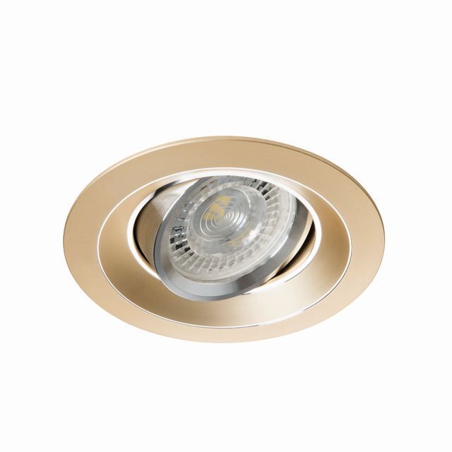 Точечный встраиваемый светильник Kanlux COLIE 26741, цвет золотистый - фото 1