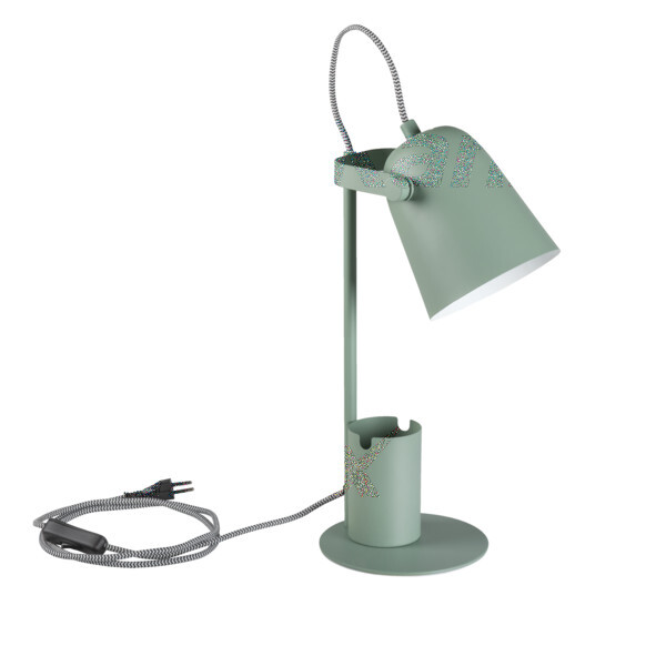 Офисная настольная лампа Kanlux RAIBO 36284, цвет зелёный - фото 1