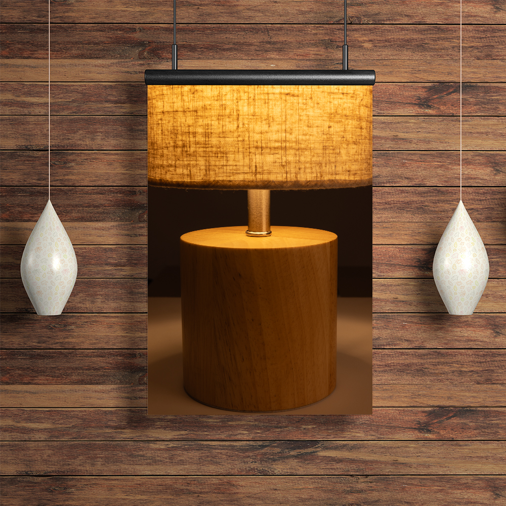 Декоративная настольная лампа Arte Lamp JISHUI A5036LT-1BR, цвет бежевый - фото 4